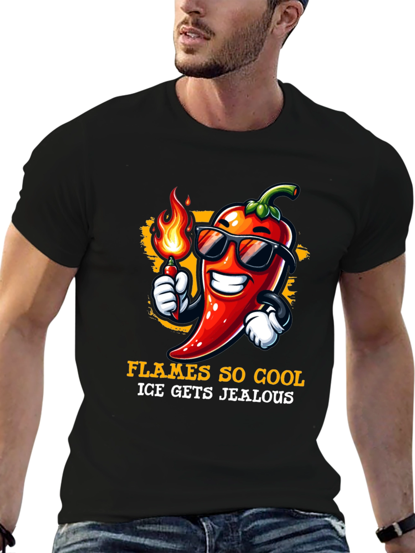 Cool Flames Pepper T-Shirt