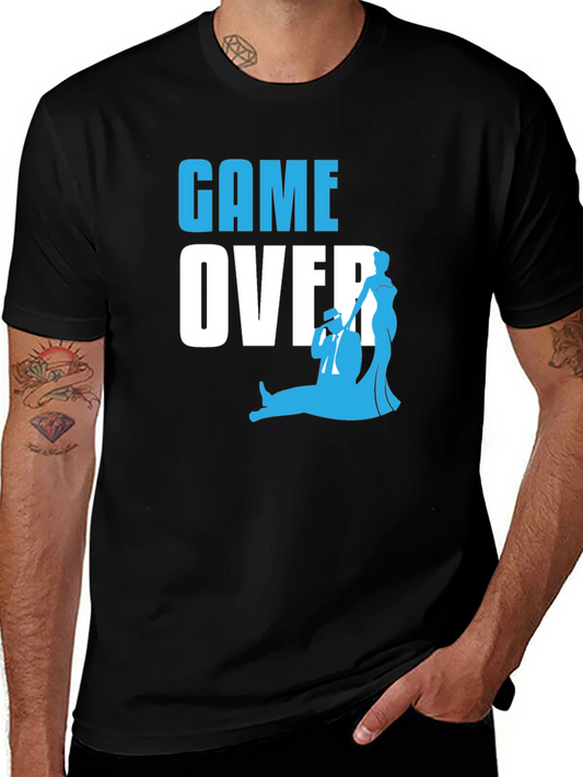 Game Over T-Shirt - Funny Groom Wedding Tee