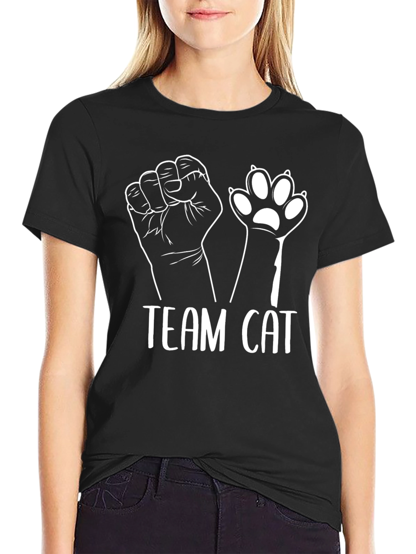 Team Cat T-Shirt - Feline Fan Apparel