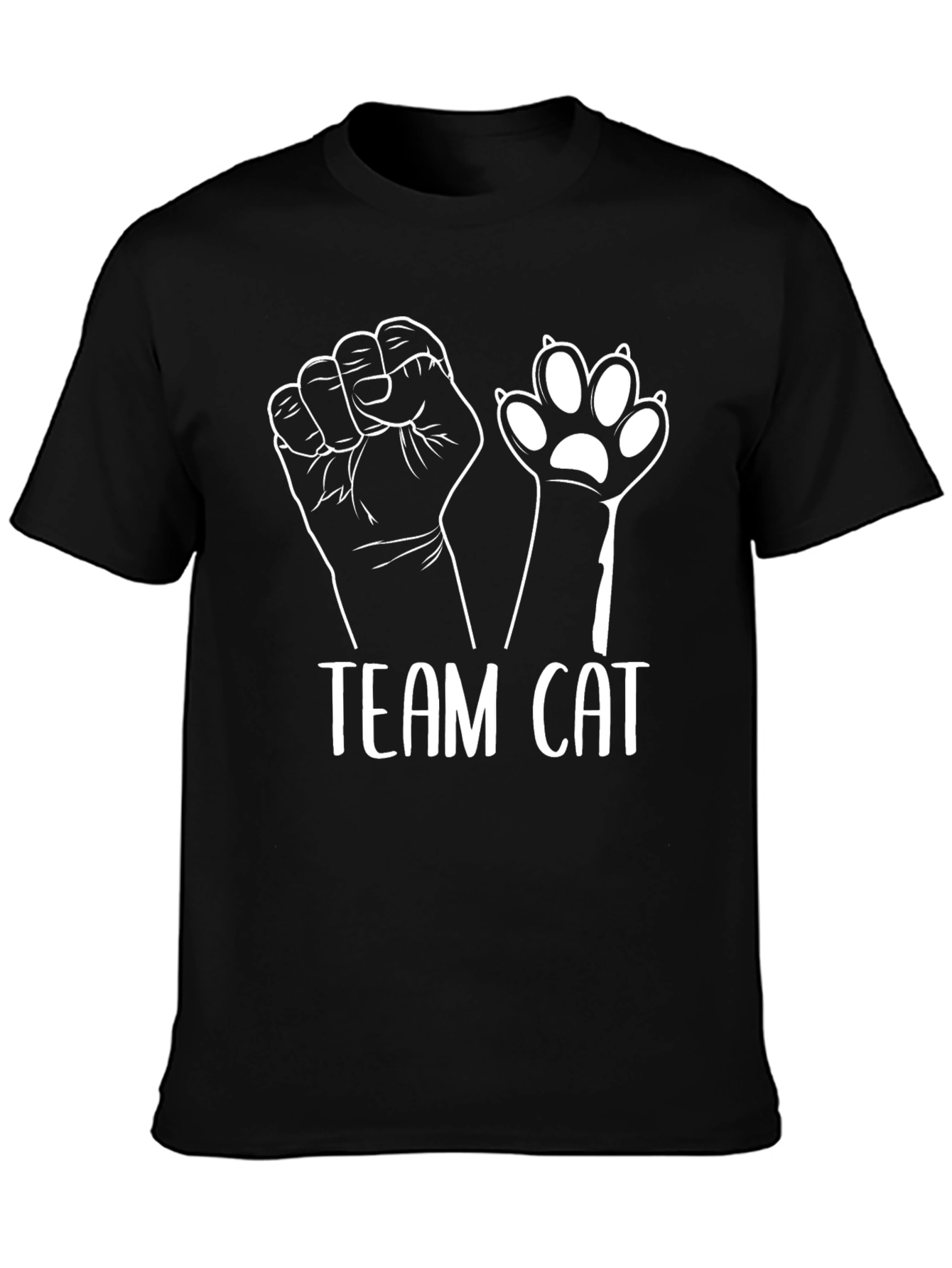 Team Cat T-Shirt - Feline Fan Apparel