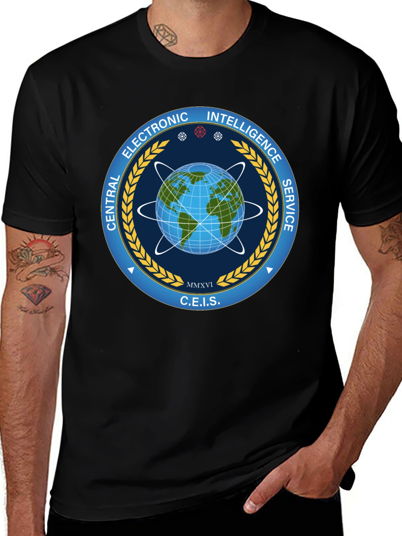 CEIS Graphic T-Shirt - Central Electronic Intelligence Service Tee