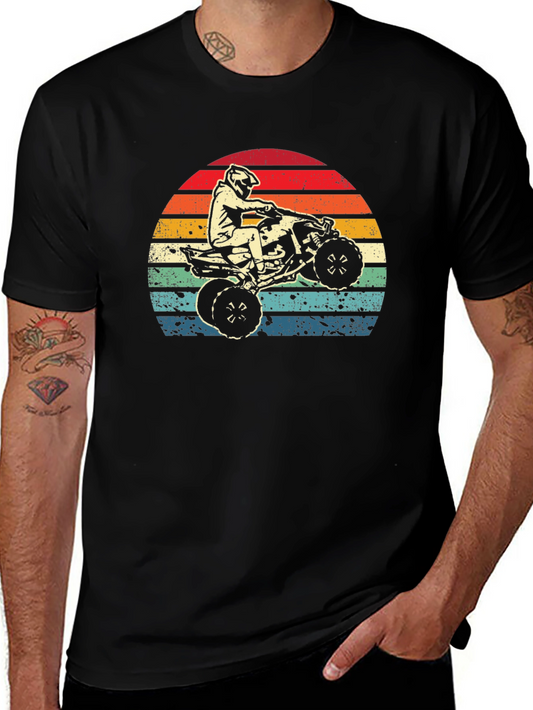 ATV Sunset Graphic T-Shirt