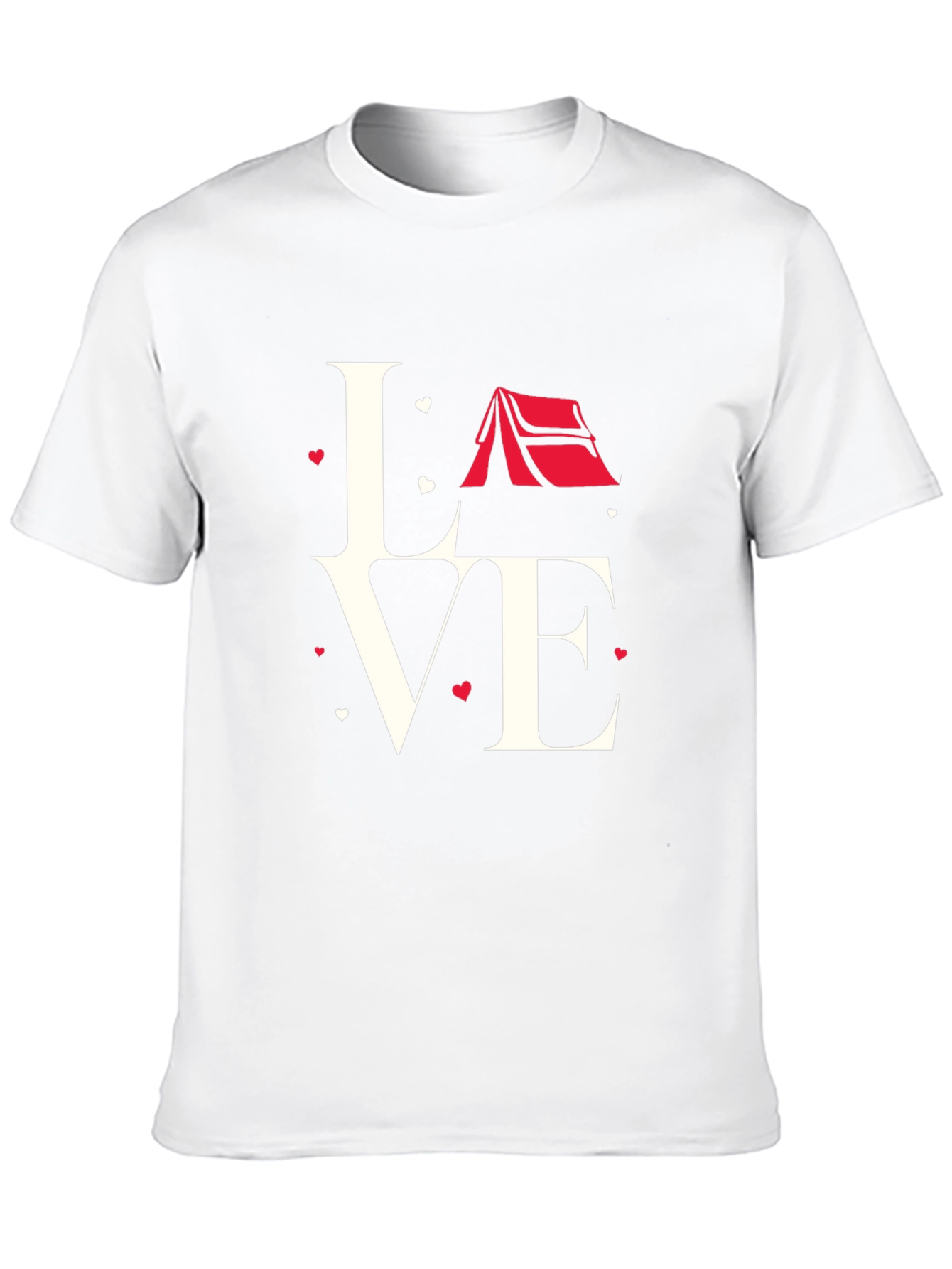 Love Camping Black T-Shirt