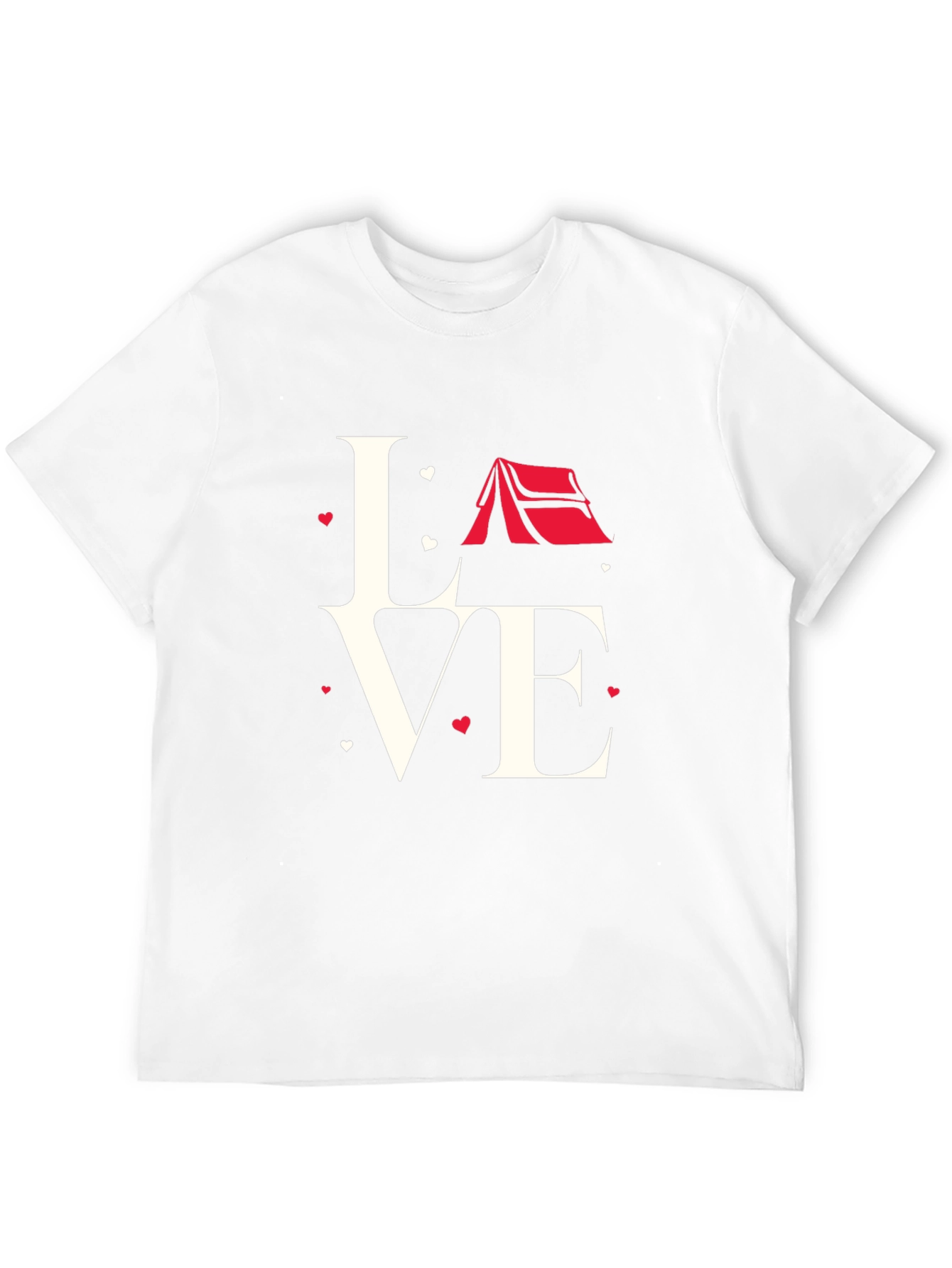 Love Camping Black T-Shirt