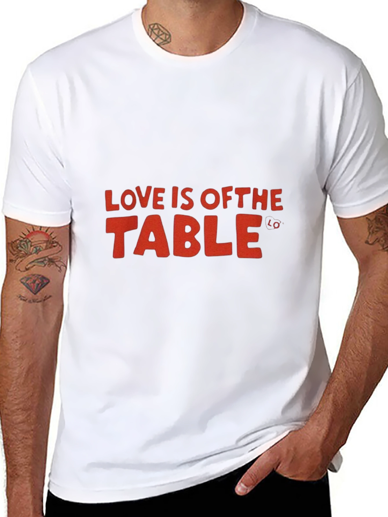Love is Off the Table Graphic Tee