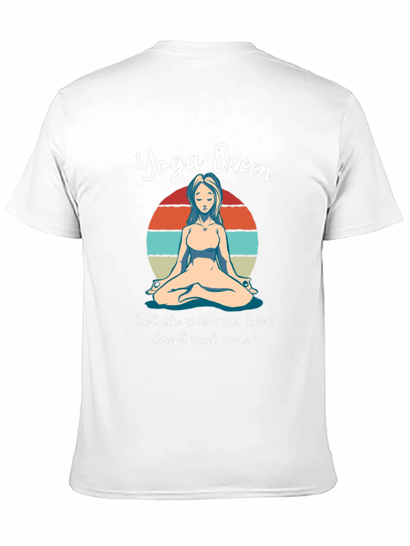Yoga Queen Graphic Tee - Cool Relaxed Fit