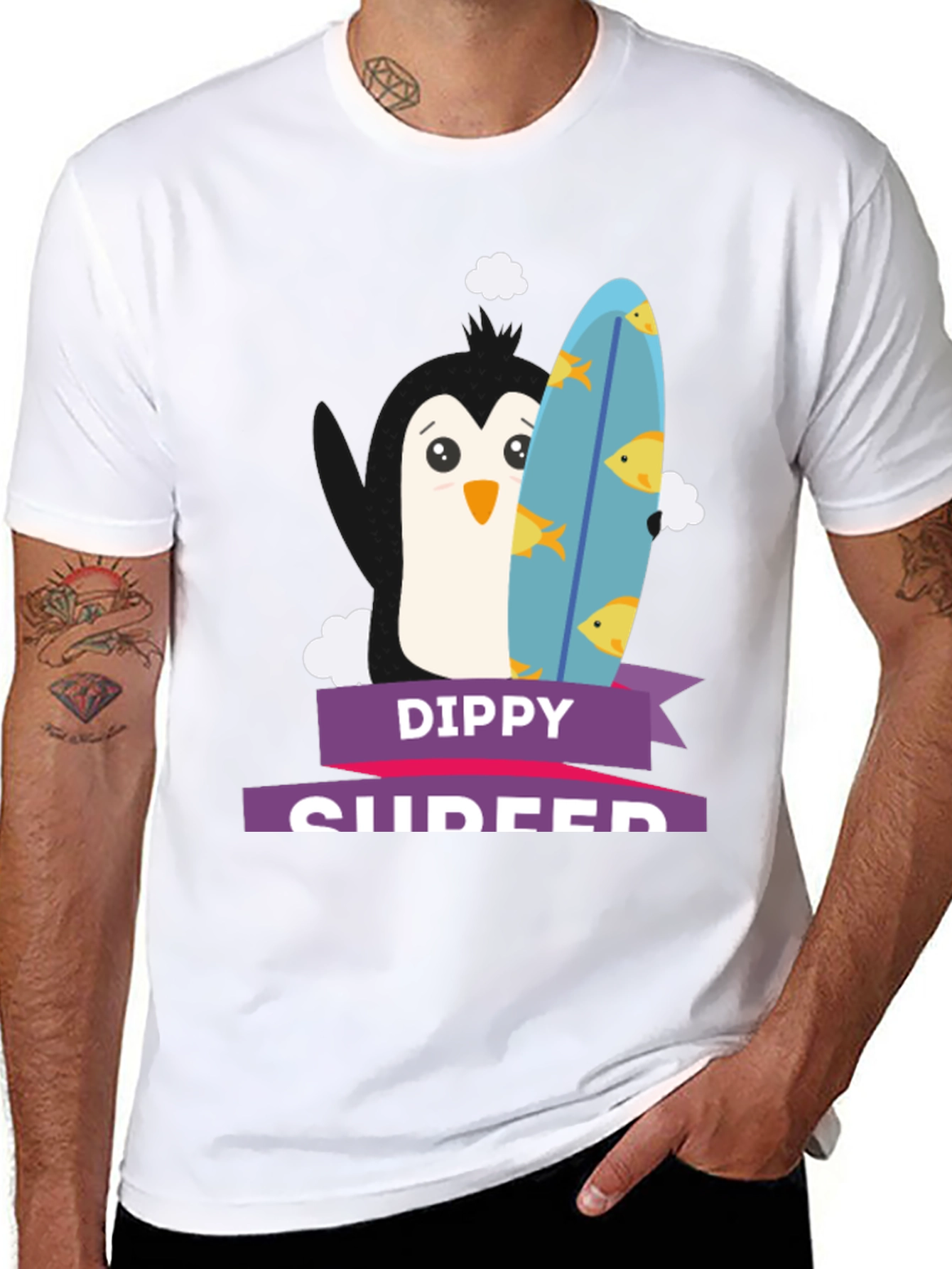 Dippy Surfer Graphic Tee