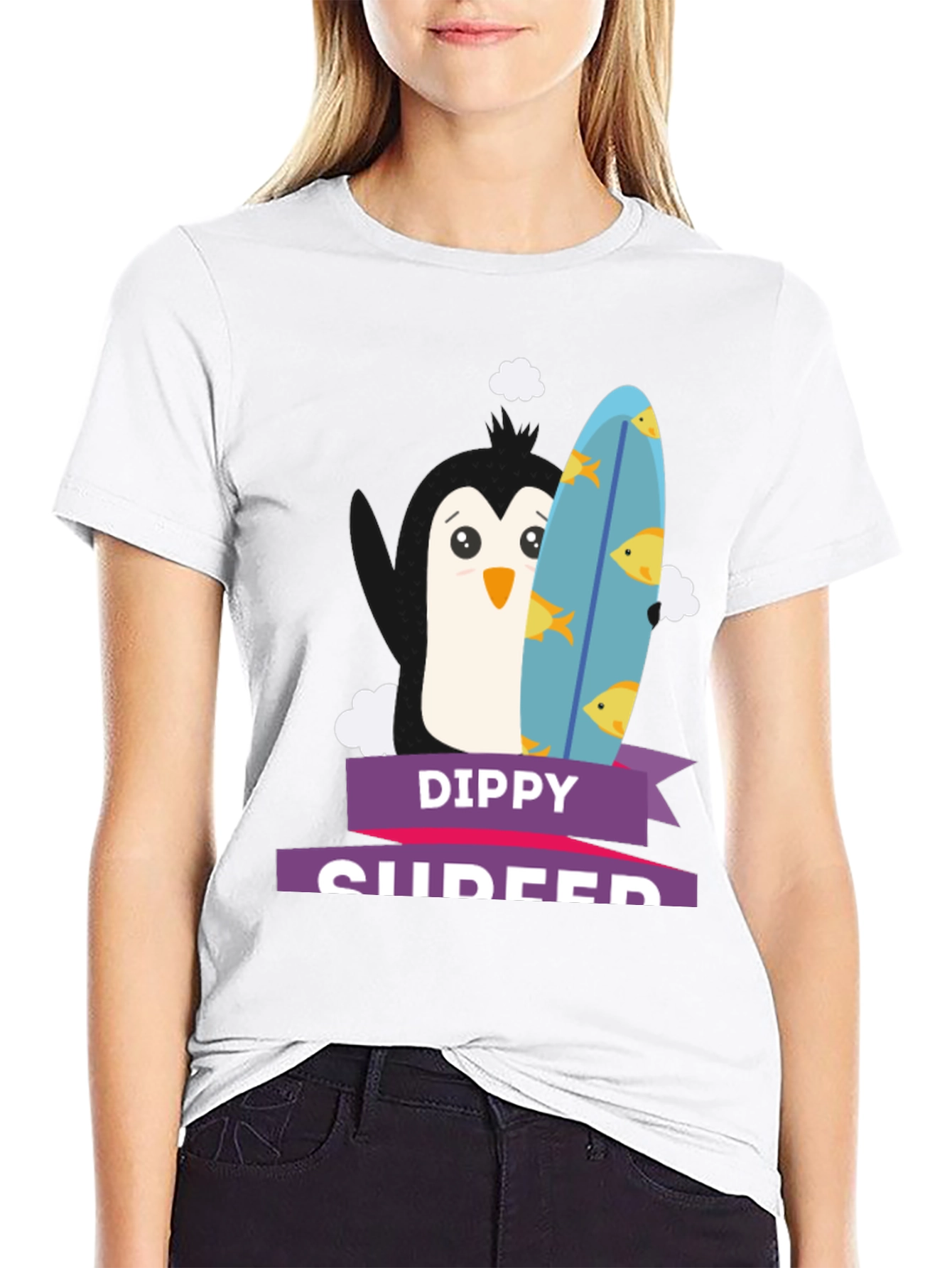 Dippy Surfer Graphic Tee