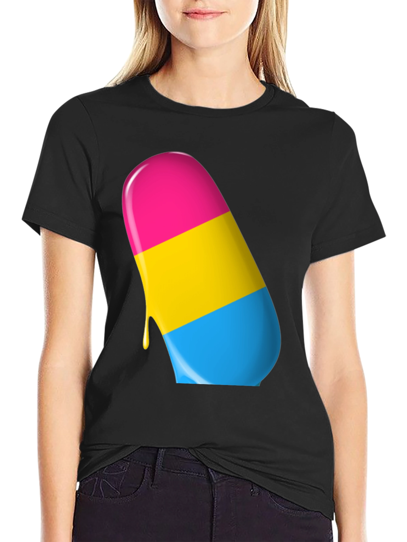 Pan Pride Popsicle Graphic Tee