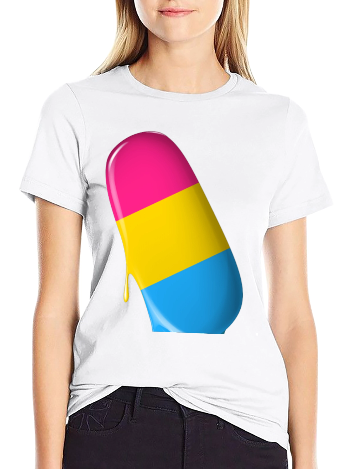 Pan Pride Popsicle Graphic Tee