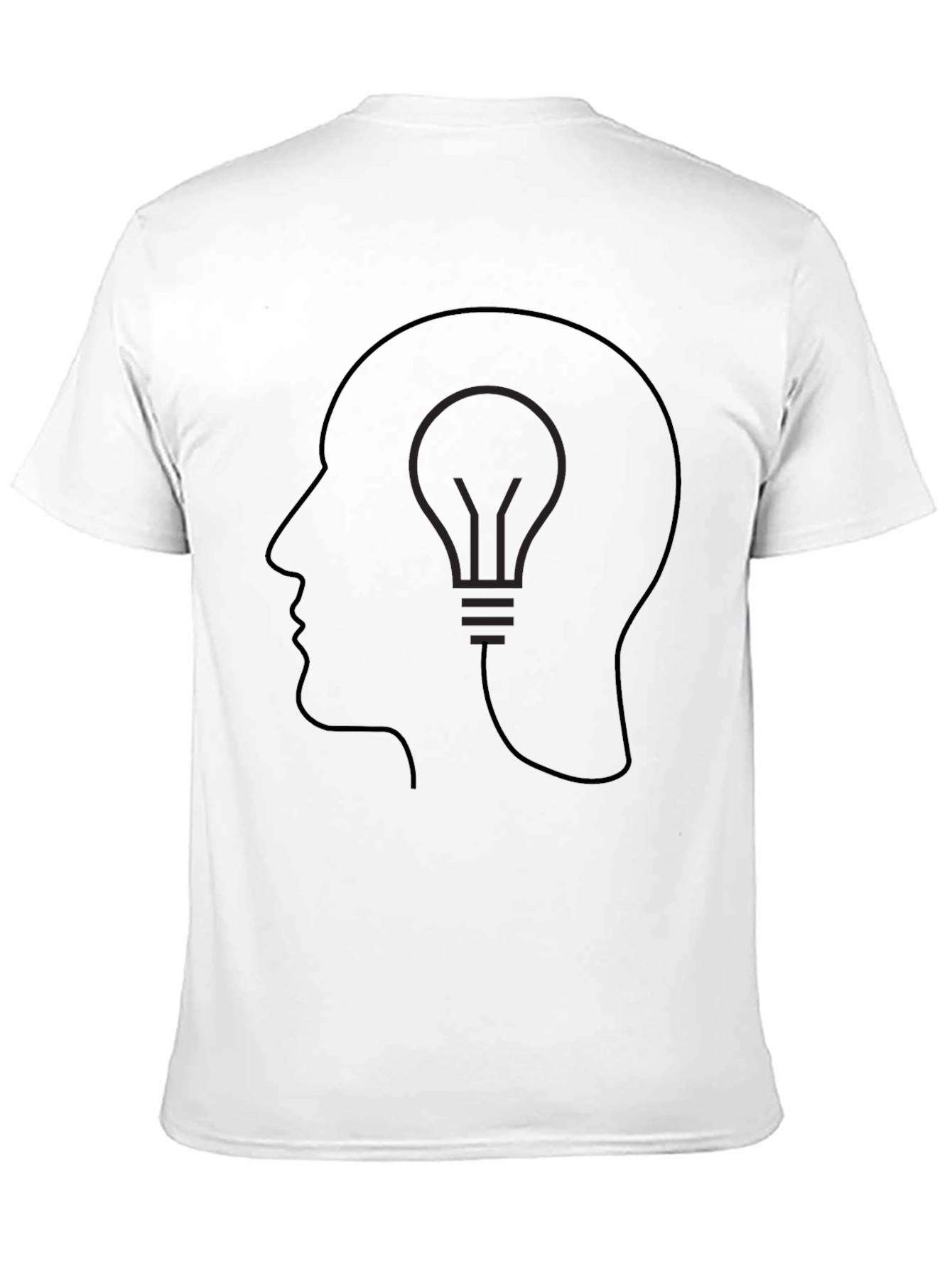 Mindful Idea Tee - Black Graphic T-Shirt
