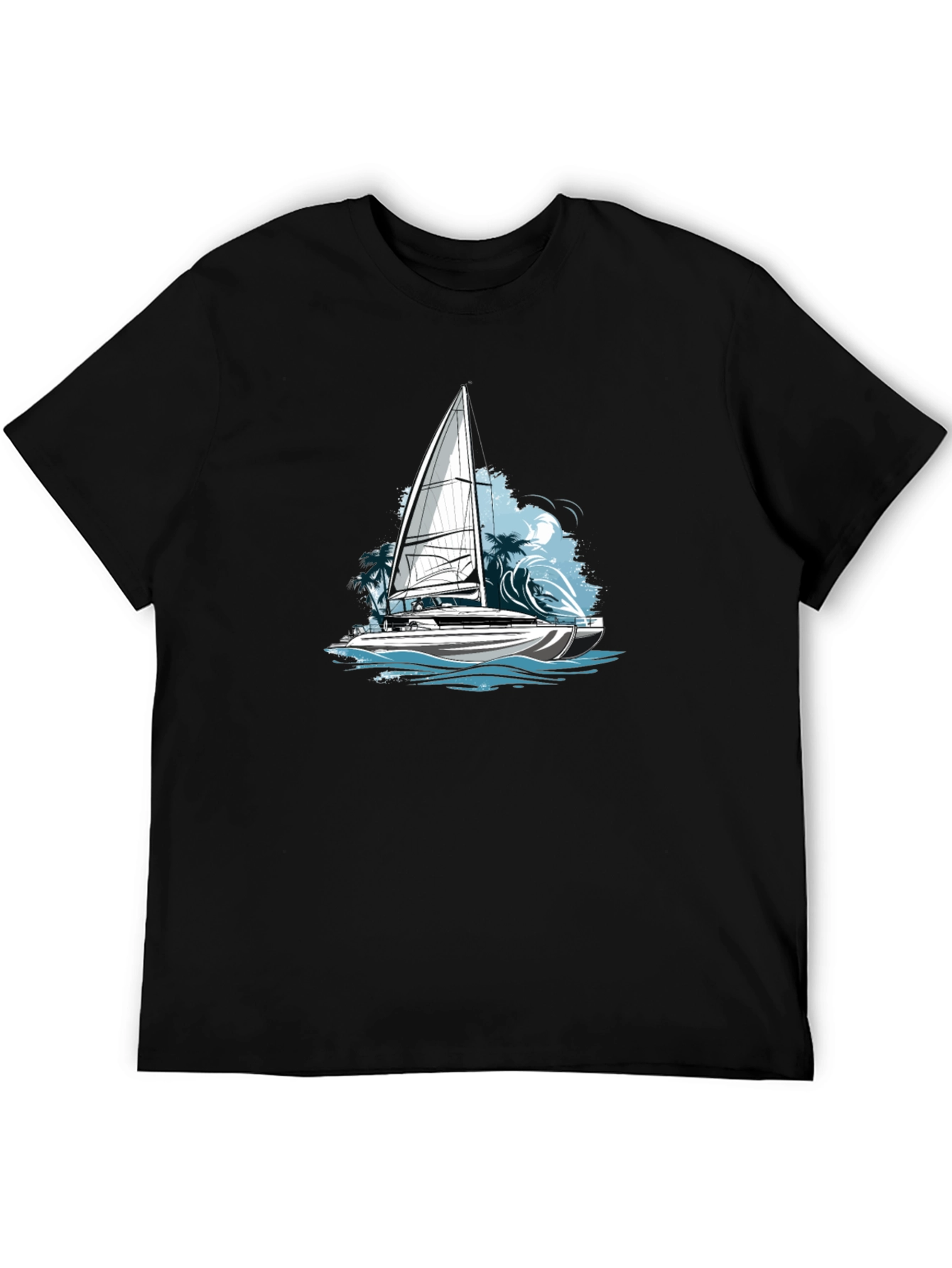 Sailing Adventure Tee - Sailboat Graphic T-Shirt