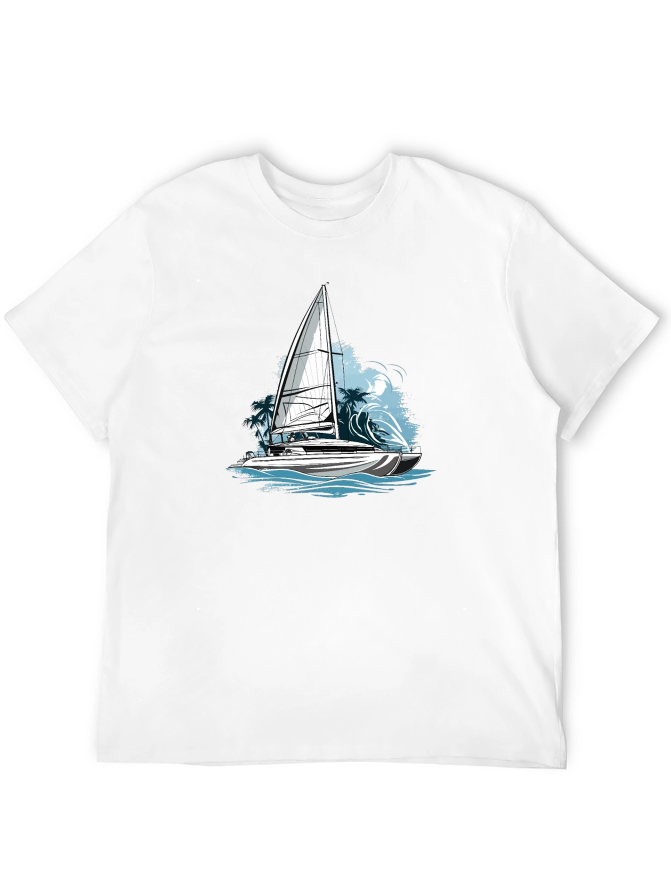 Sailing Adventure Tee - Sailboat Graphic T-Shirt