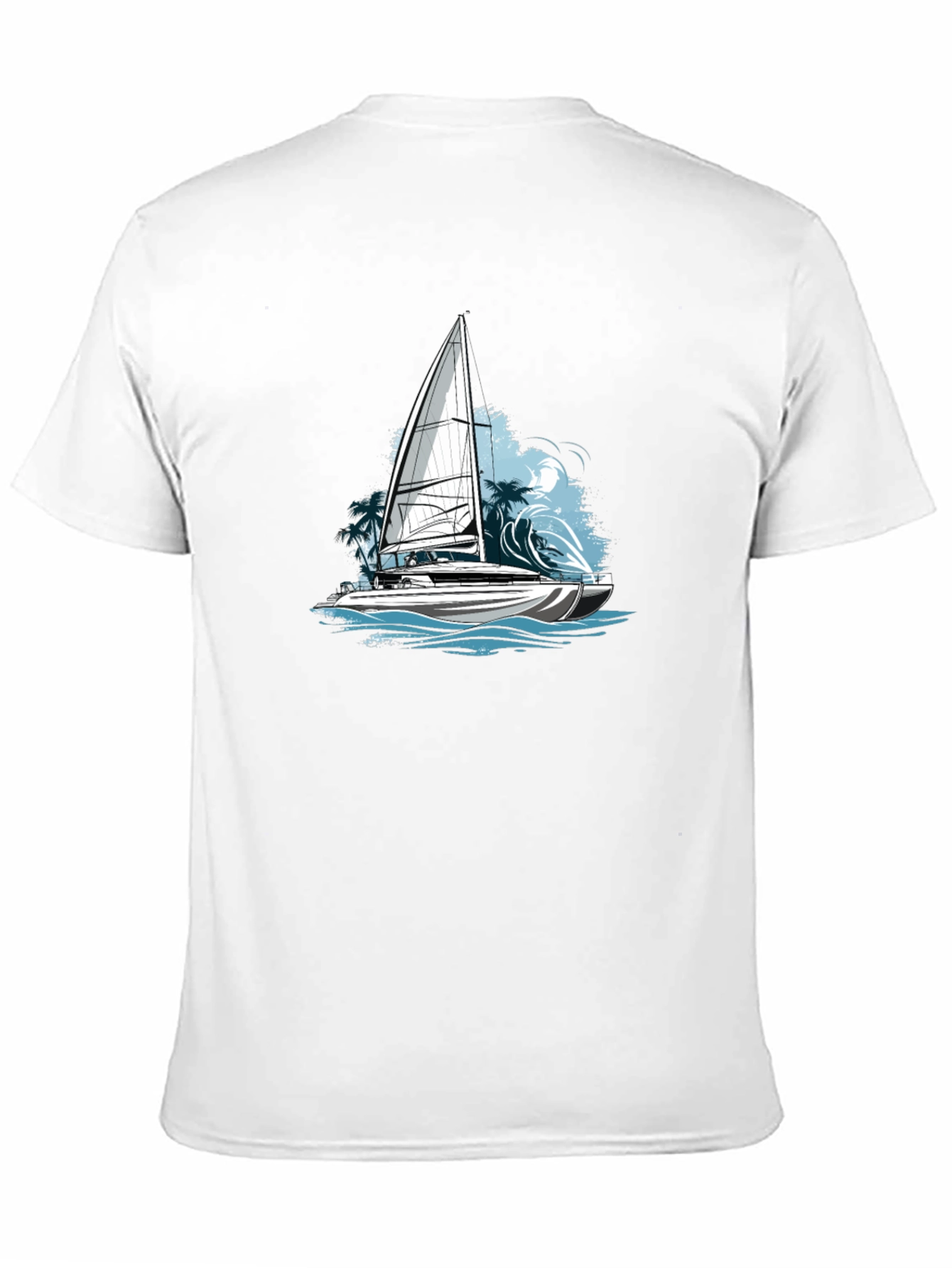 Sailing Adventure Tee - Sailboat Graphic T-Shirt