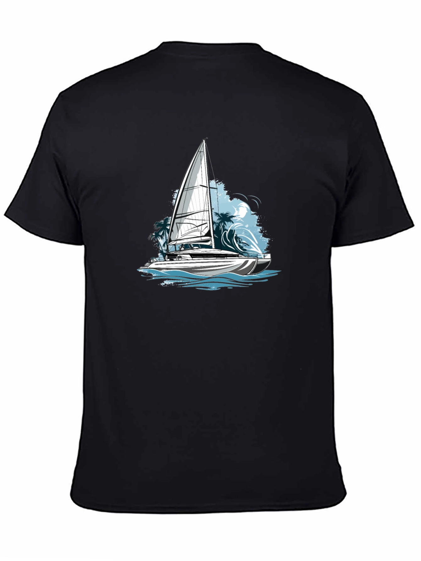 Sailing Adventure Tee - Sailboat Graphic T-Shirt