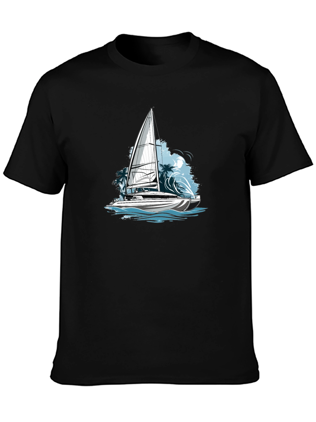 Sailing Adventure Tee - Sailboat Graphic T-Shirt