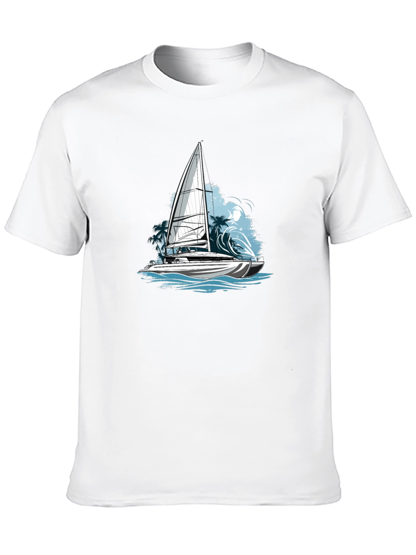 Sailing Adventure Tee - Sailboat Graphic T-Shirt