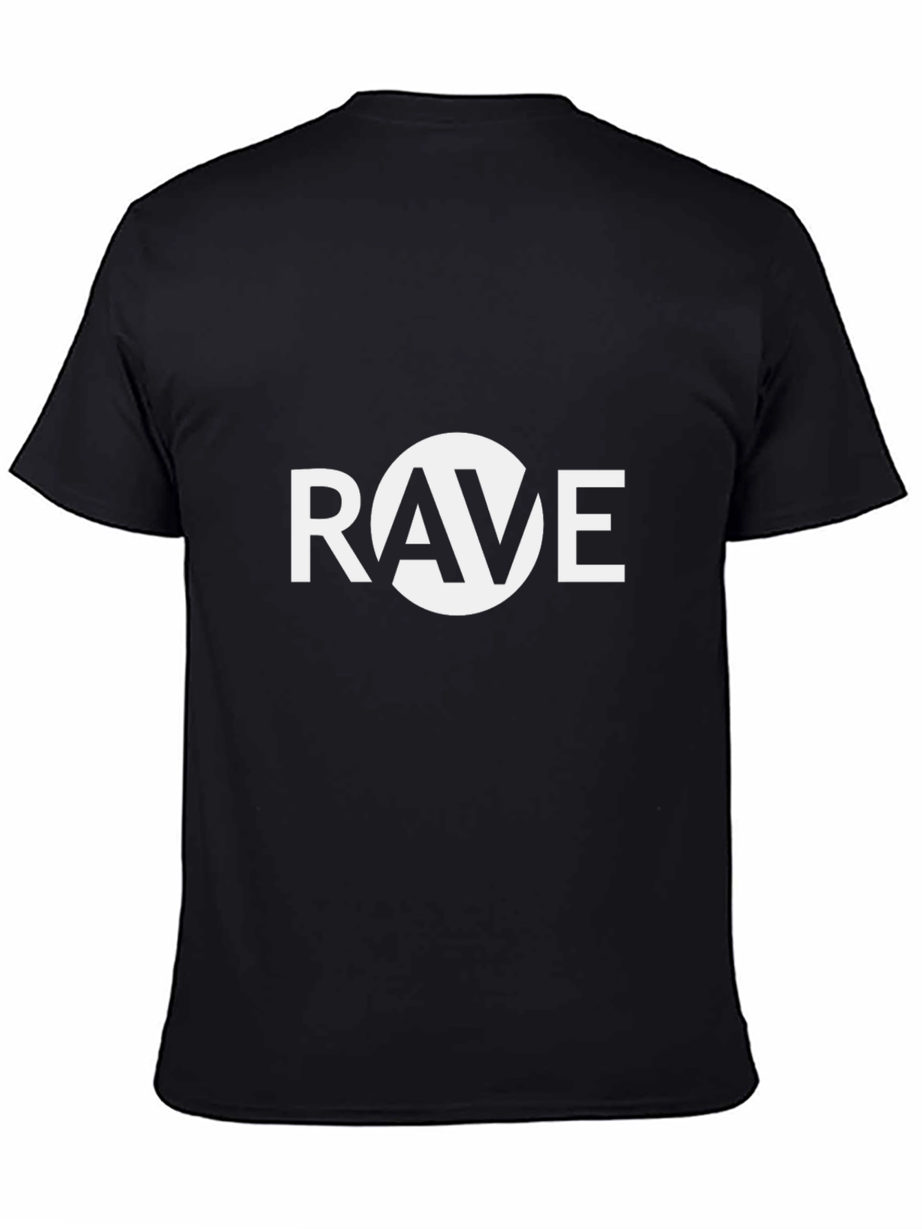Rave Graphic Black T-Shirt - Music Festival Style