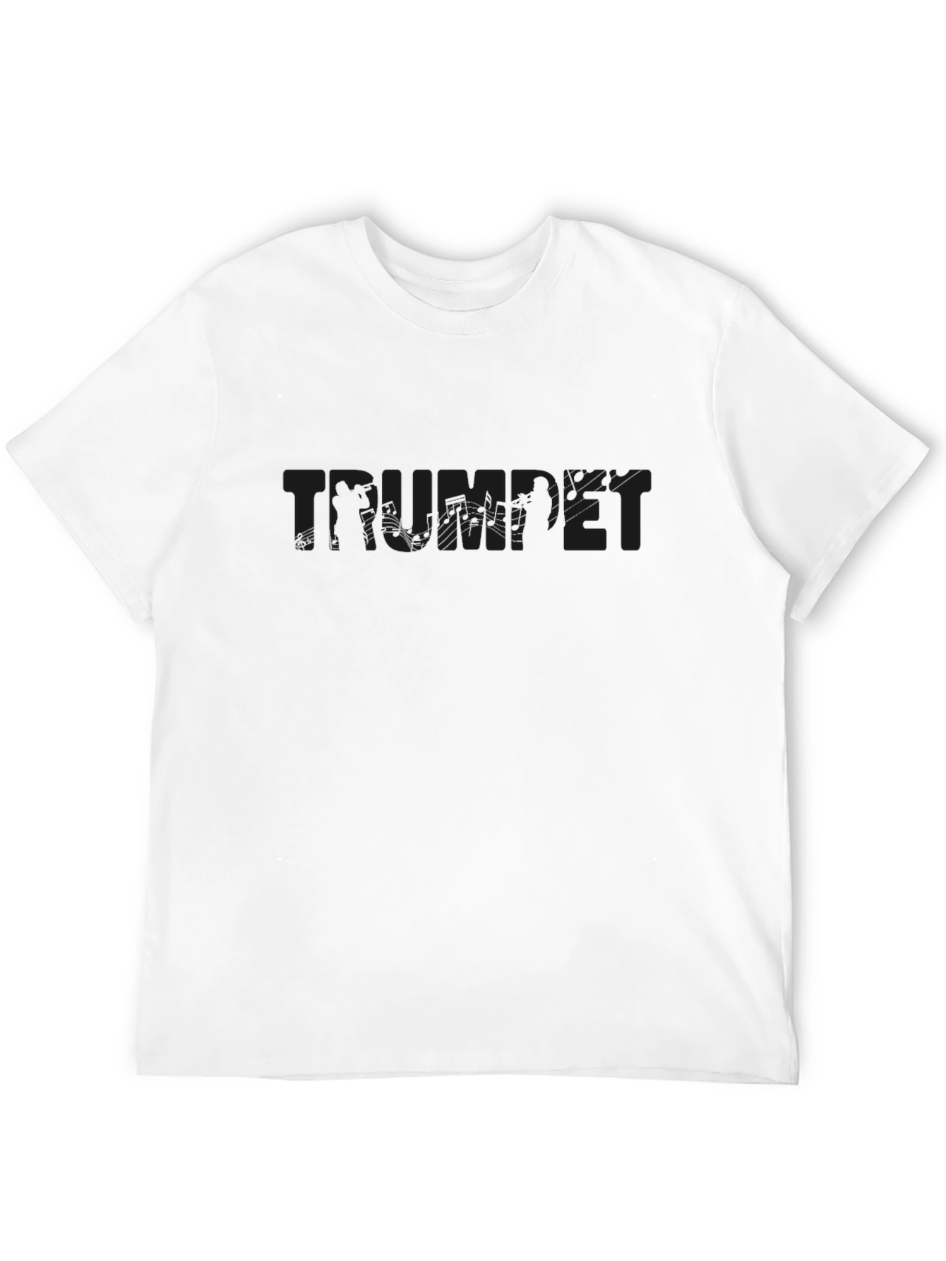 Trumpet Music T-Shirt - Classic Black Tee