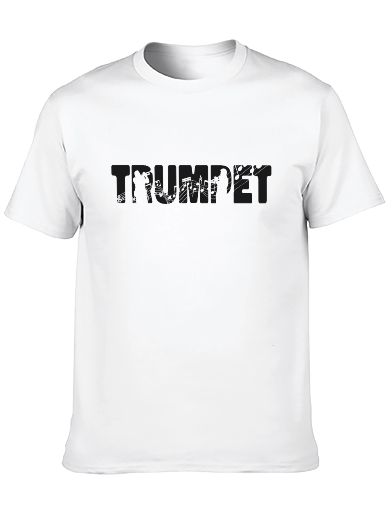 Trumpet Music T-Shirt - Classic Black Tee