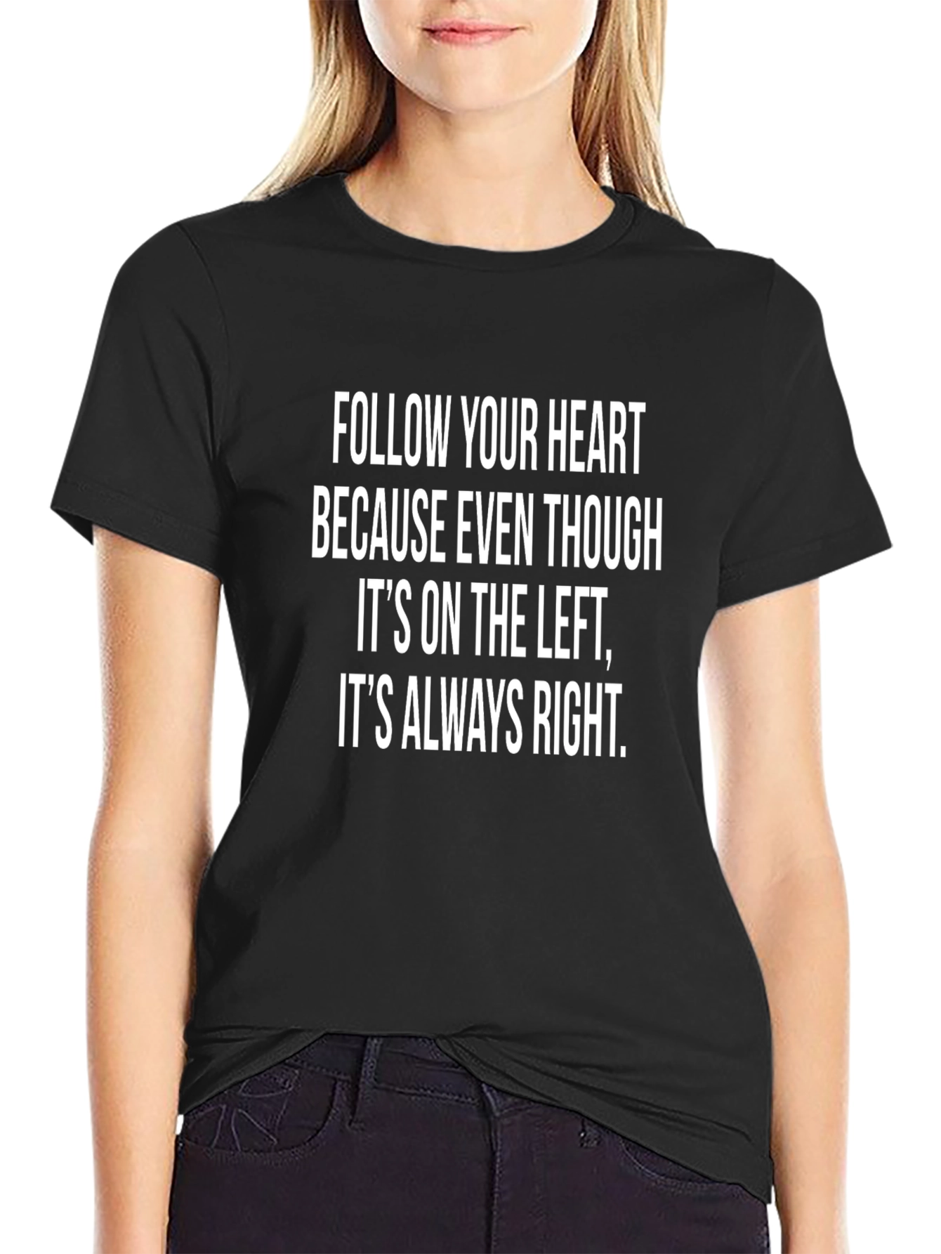 Follow Your Heart Graphic T-Shirt