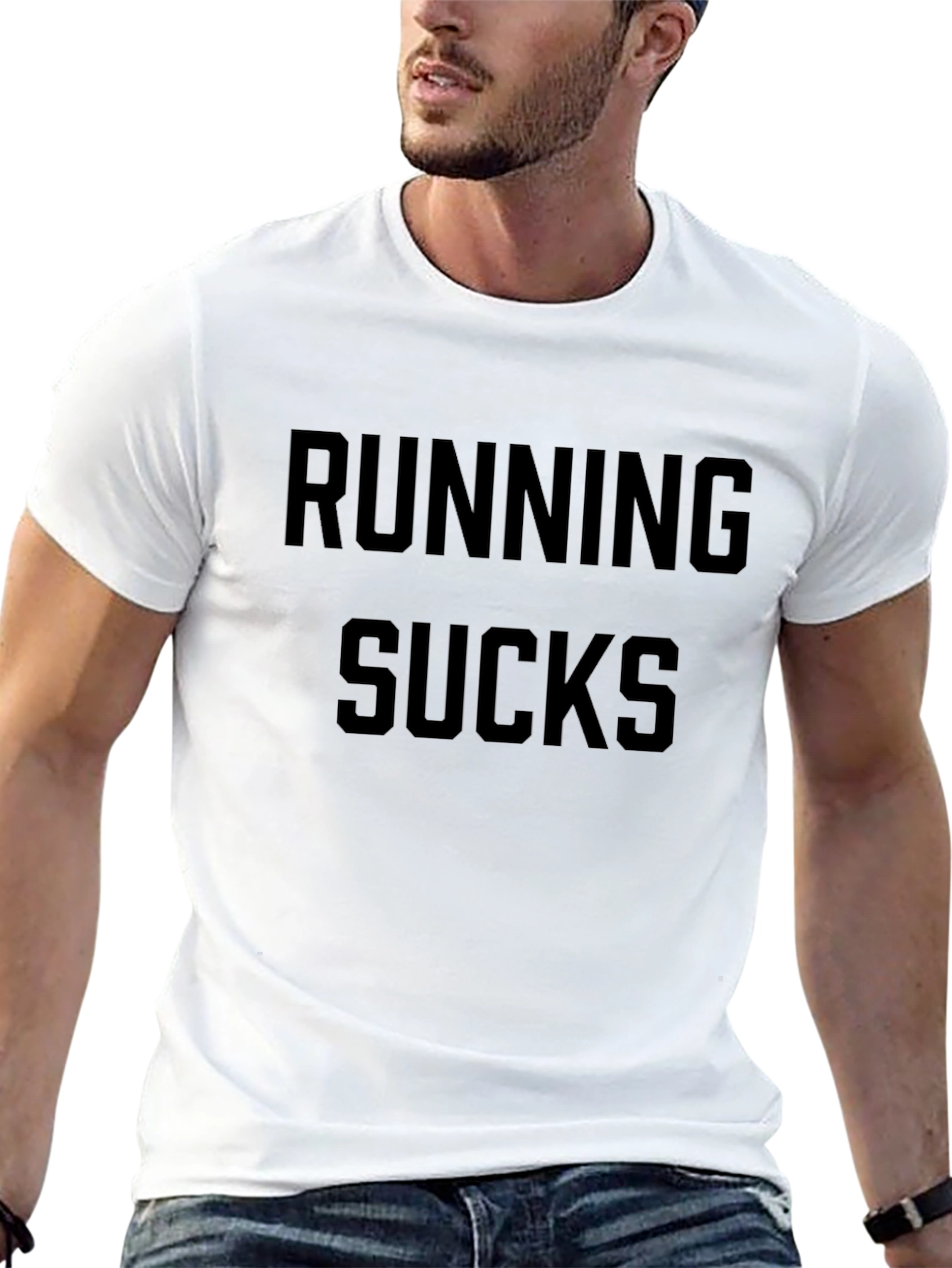 Running Sucks T-Shirt - Funny Workout Tee