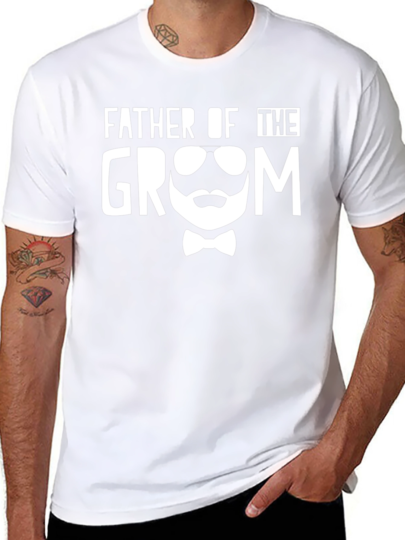 Father of the Groom T-Shirt - Wedding Party