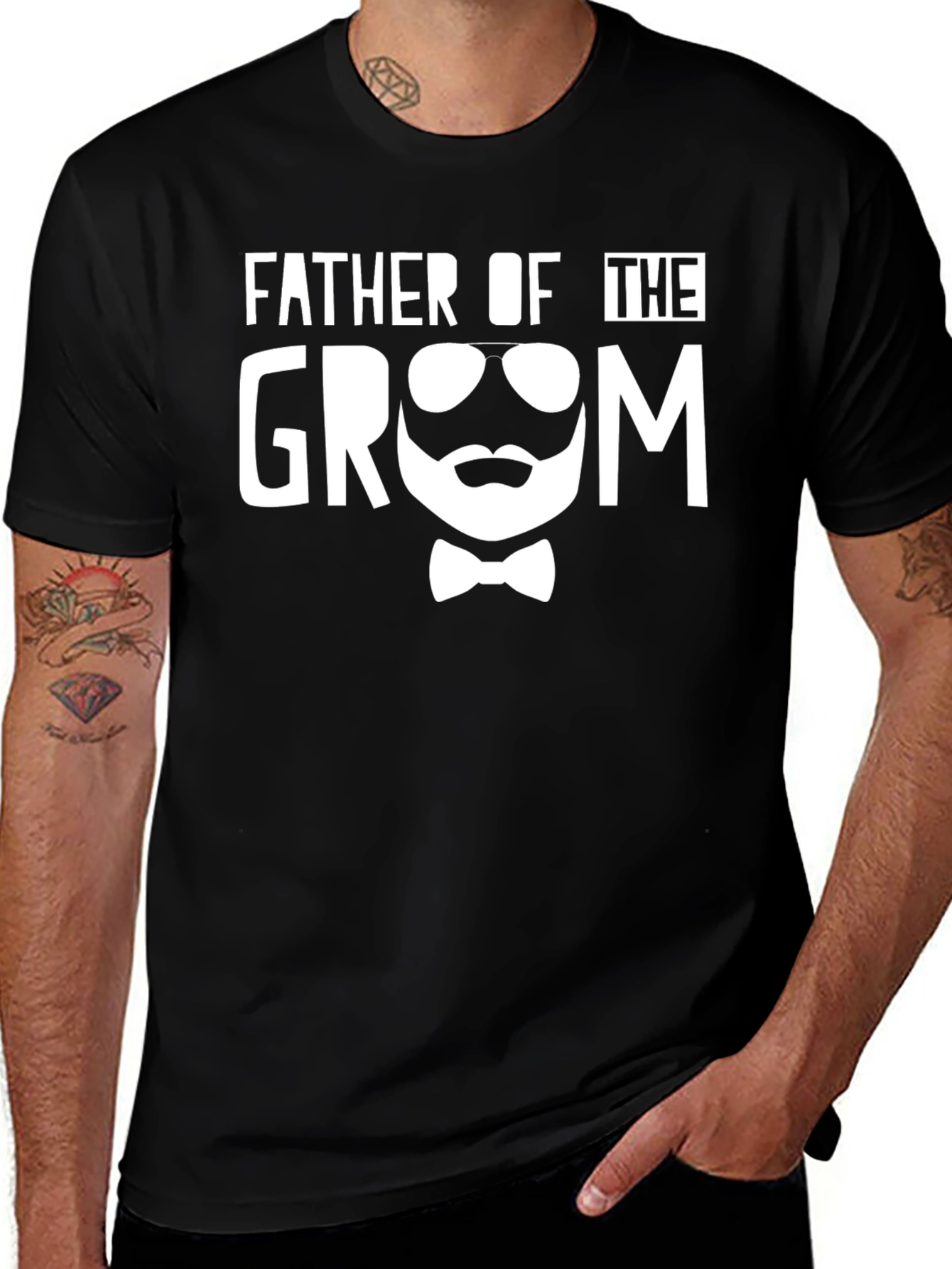 Father of the Groom T-Shirt - Wedding Party