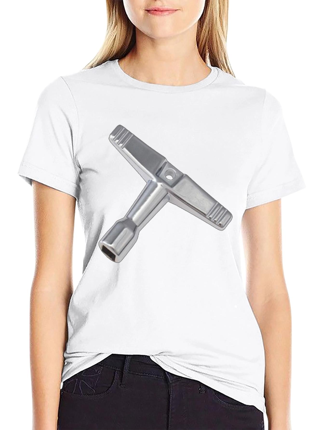 Drum Key T-Shirt - Stylish Musician Apparel