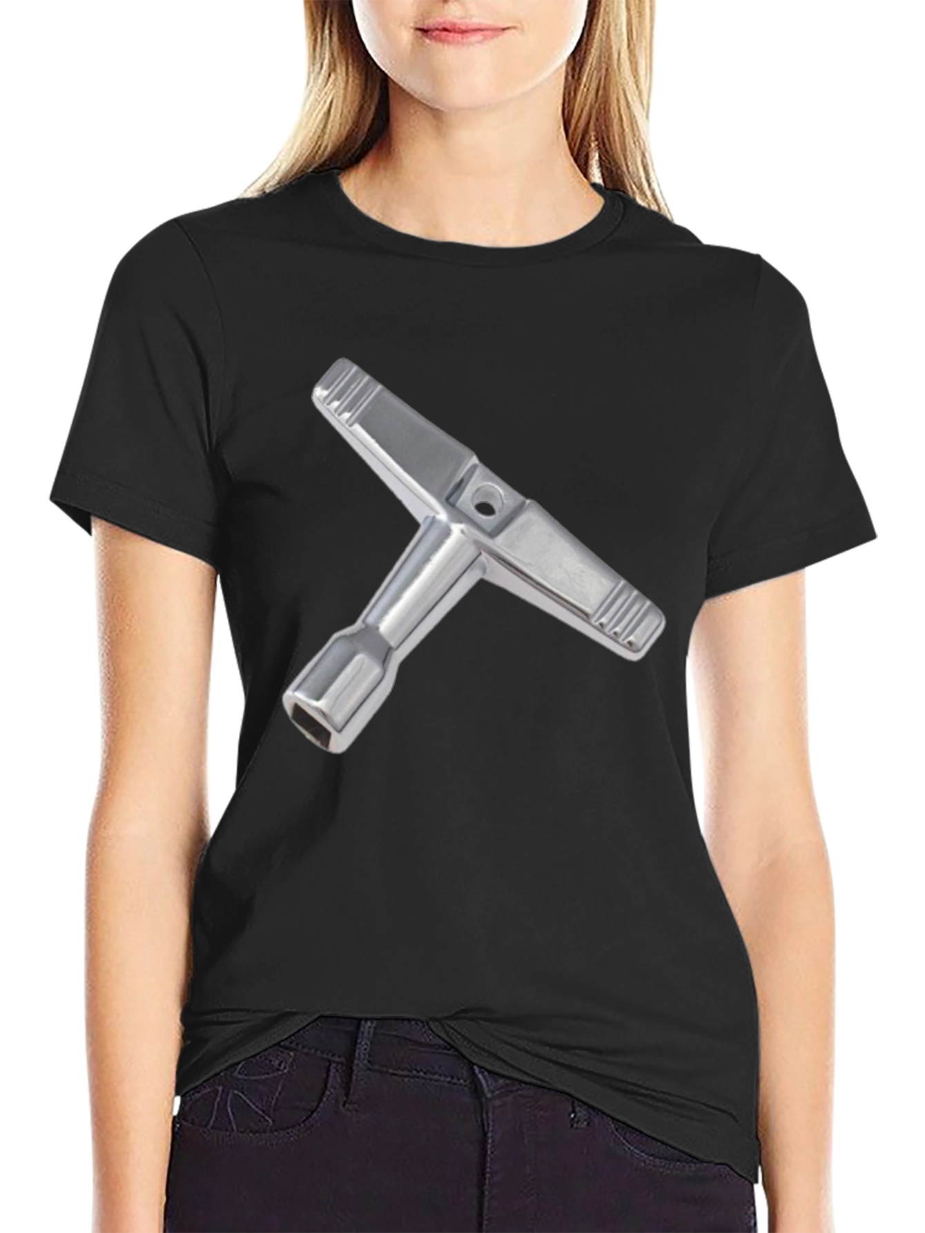 Drum Key T-Shirt - Stylish Musician Apparel