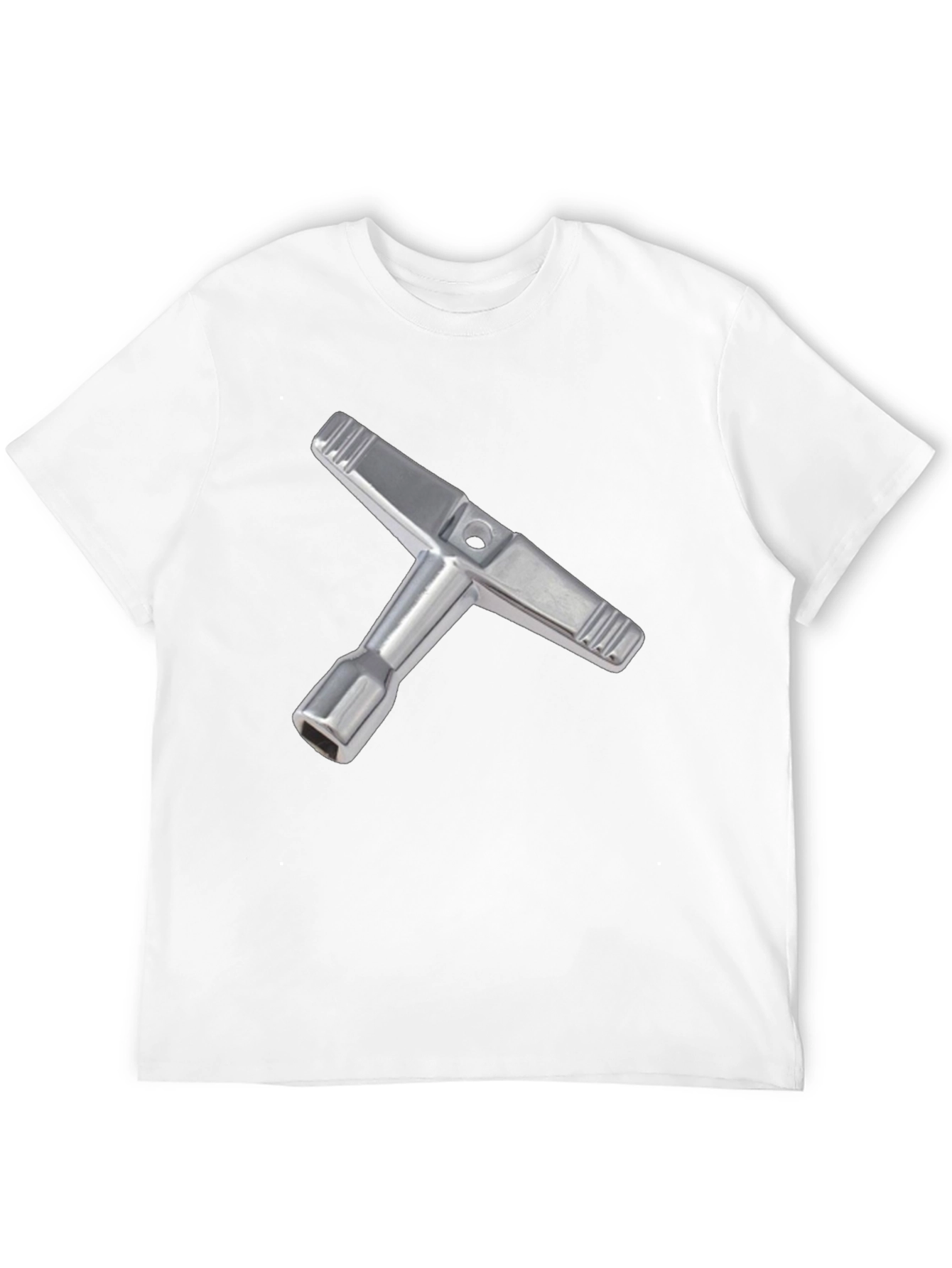 Drum Key T-Shirt - Stylish Musician Apparel