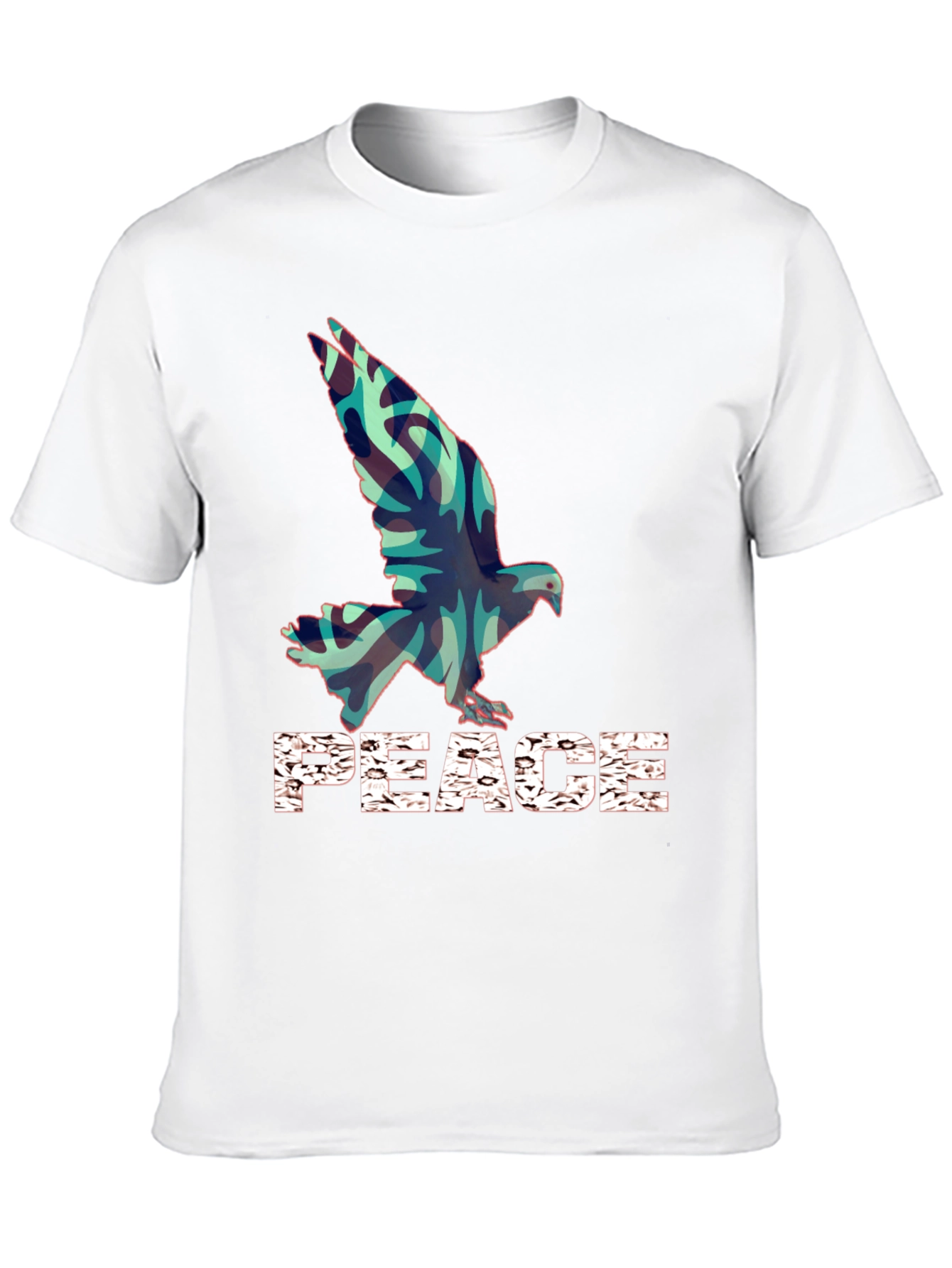Peace Dove Graphic Tee - Stylish Comfort