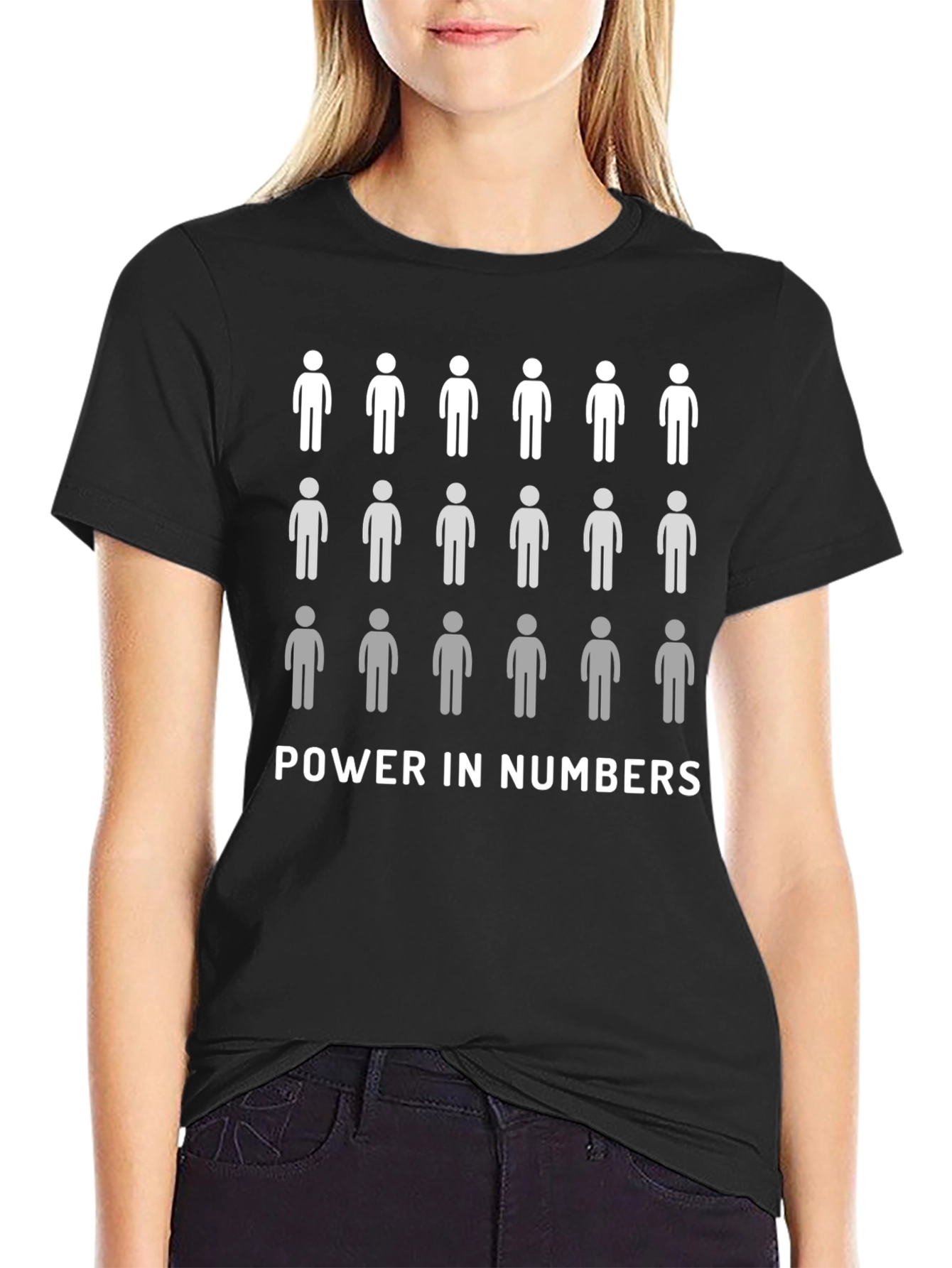 Power in Numbers Graphic T-Shirt