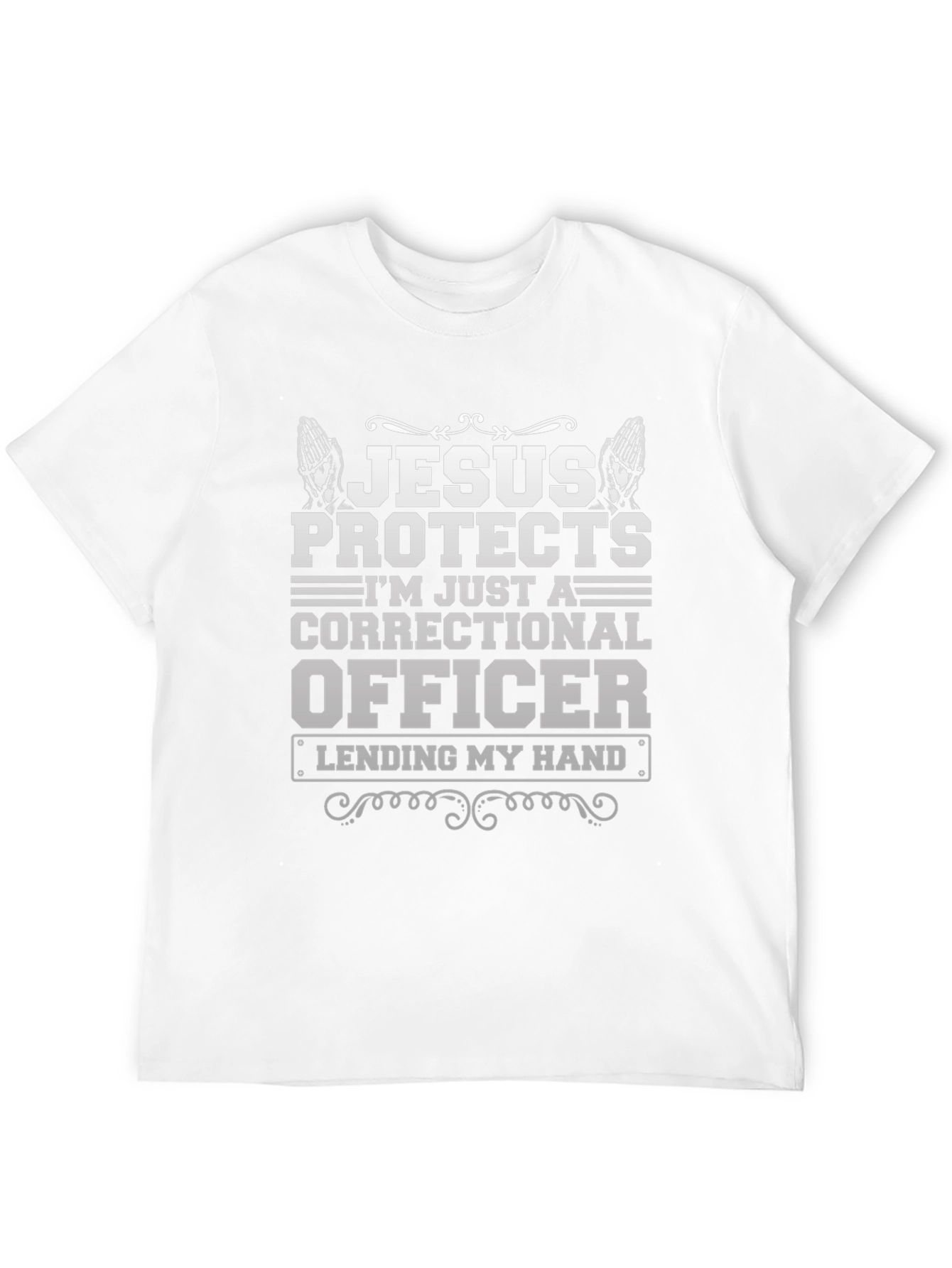 Jesus Protects Correctional Officer T-Shirt