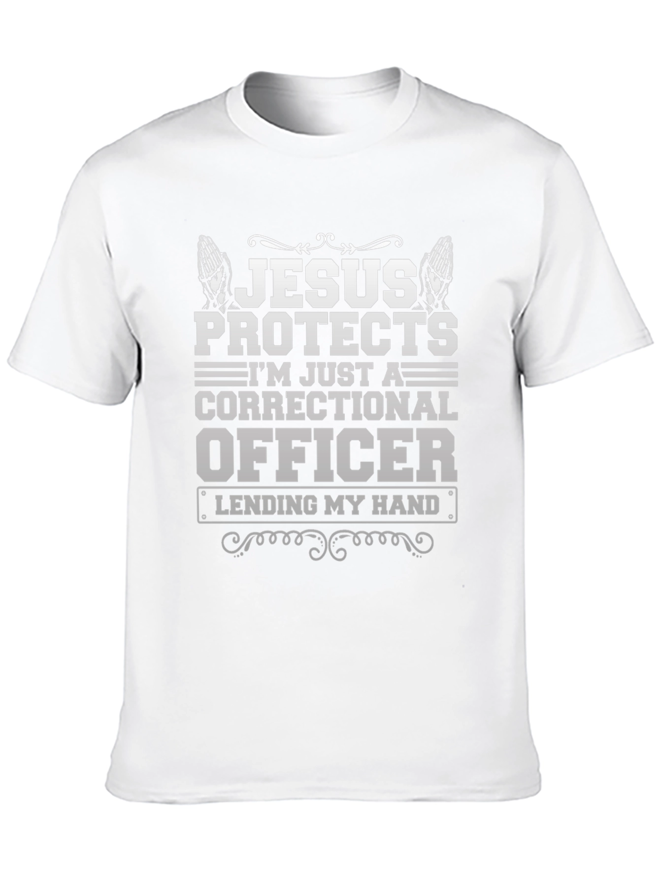 Jesus Protects Correctional Officer T-Shirt