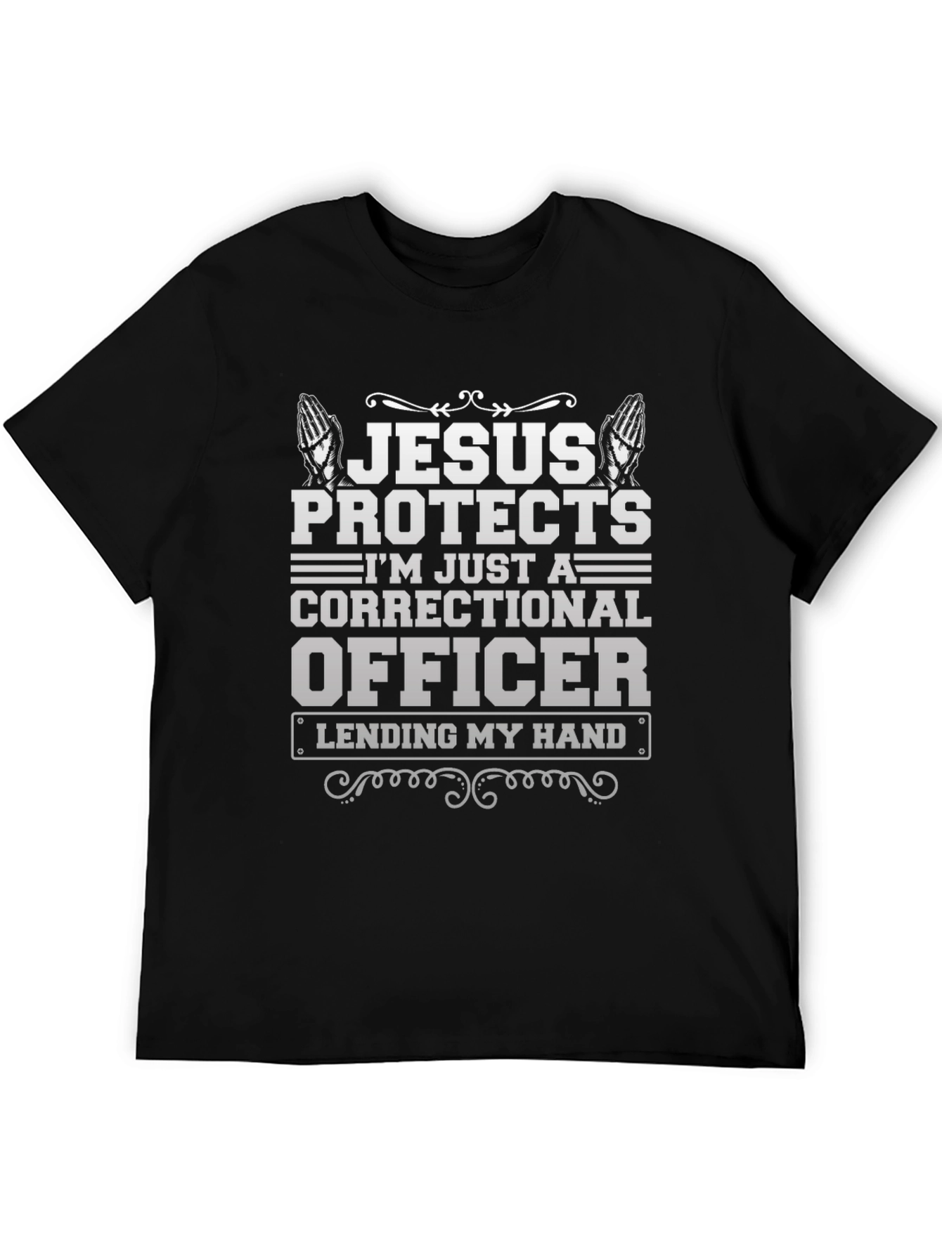 Jesus Protects Correctional Officer T-Shirt