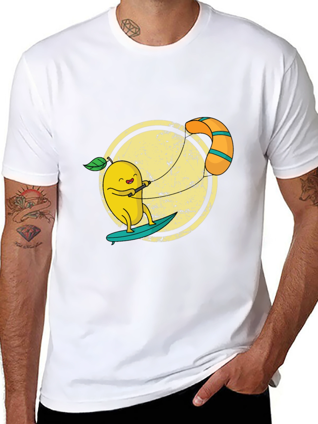 Lemon Kitesurfing Graphic Tee