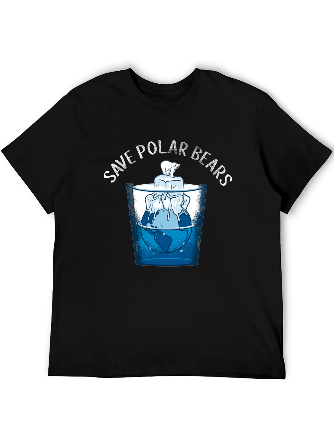Save Polar Bears Graphic T-Shirt