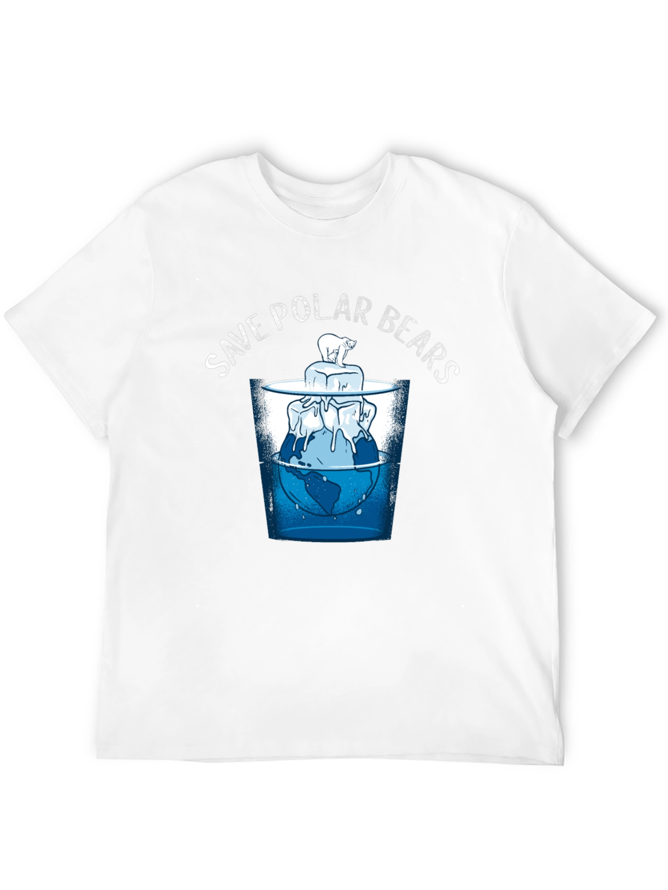 Save Polar Bears Graphic T-Shirt