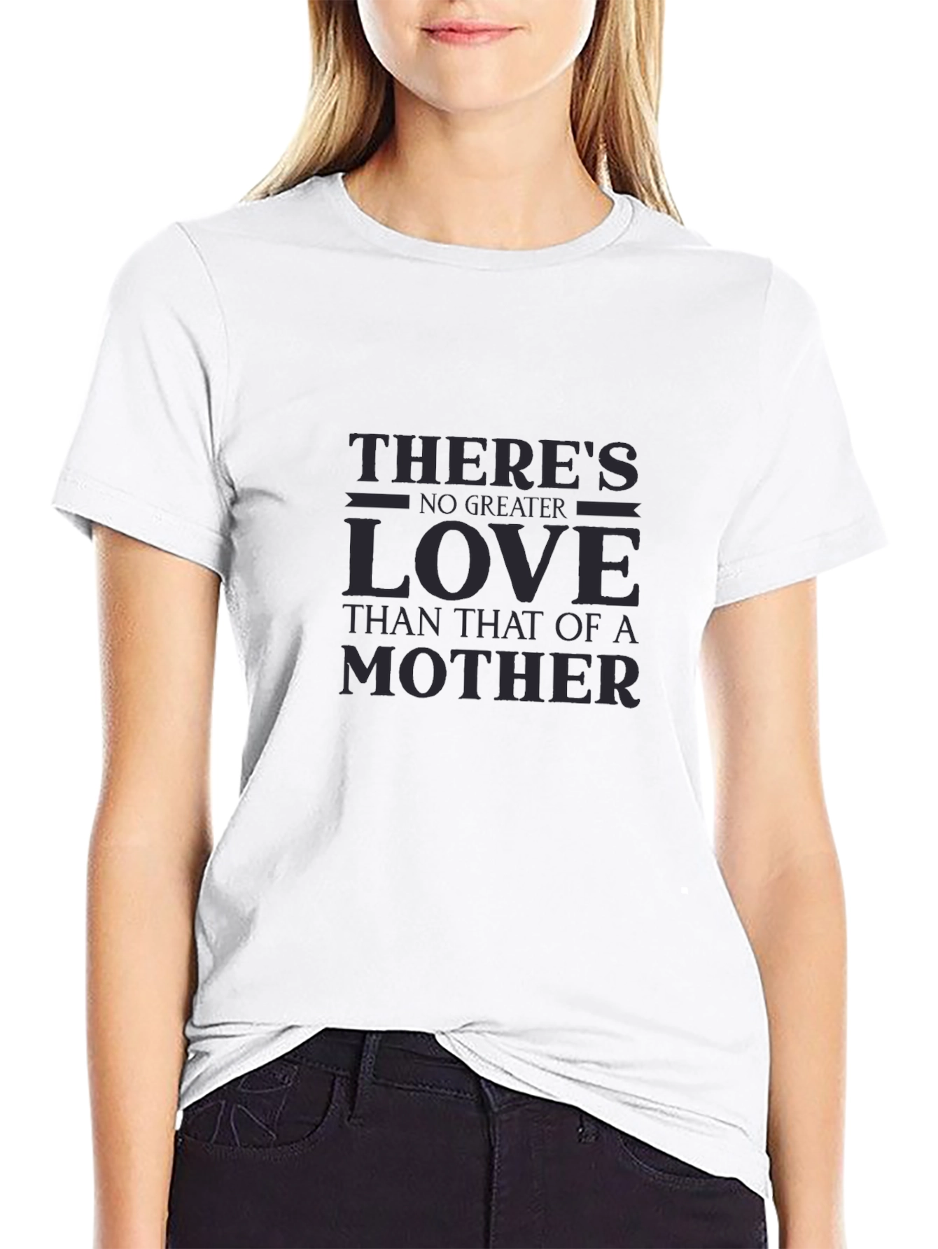 Mothers Love Graphic T-Shirt - Black