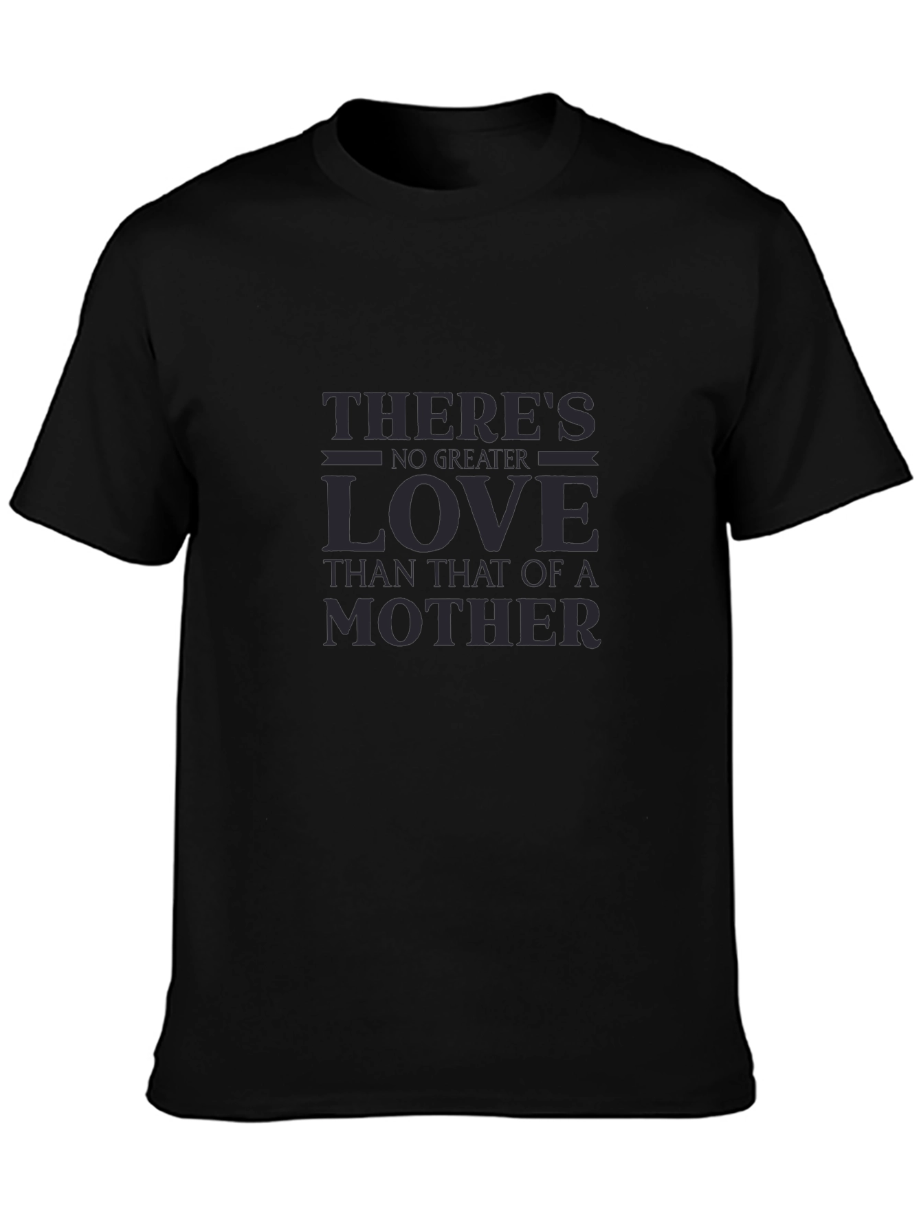 Mothers Love Graphic T-Shirt - Black