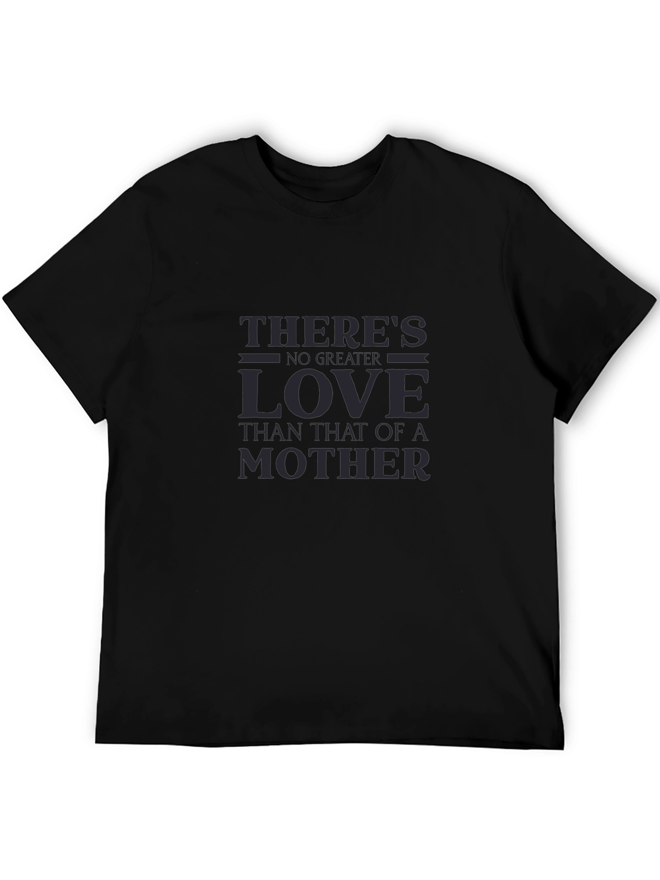 Mothers Love Graphic T-Shirt - Black
