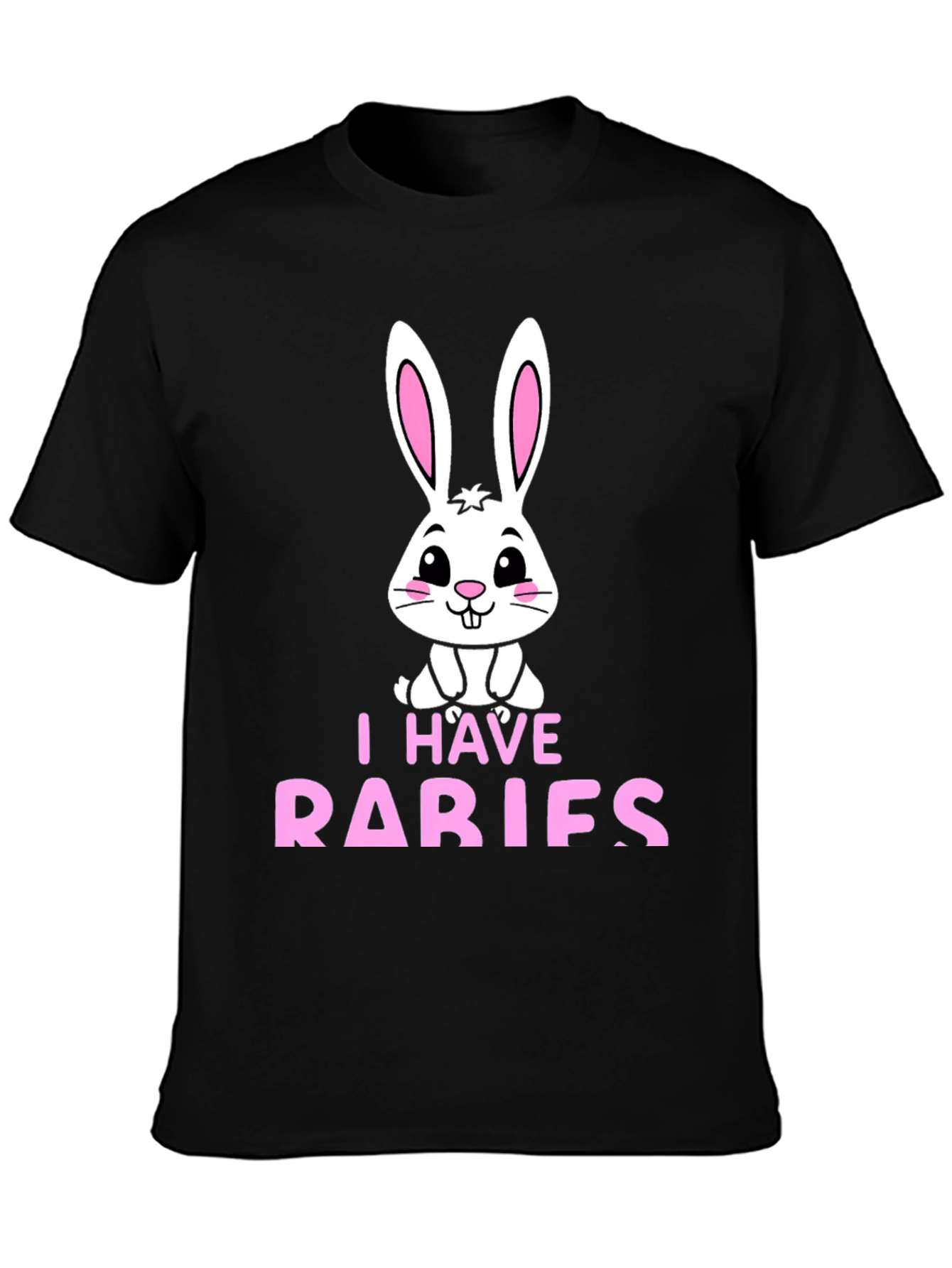 I Have Rabies Funny Bunny T-Shirt
