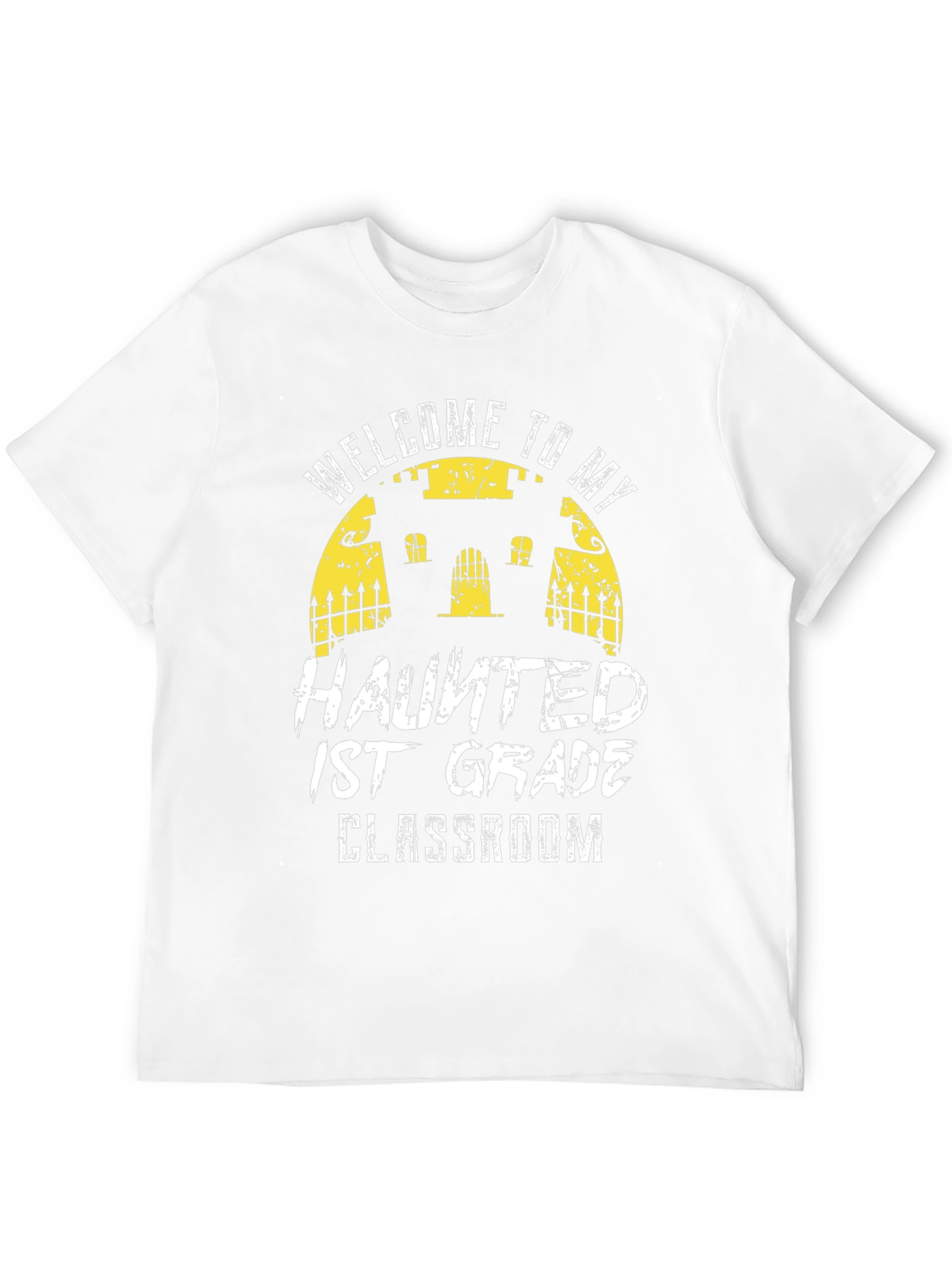 Haunted 1st Grade Classroom Teacher T-Shirt