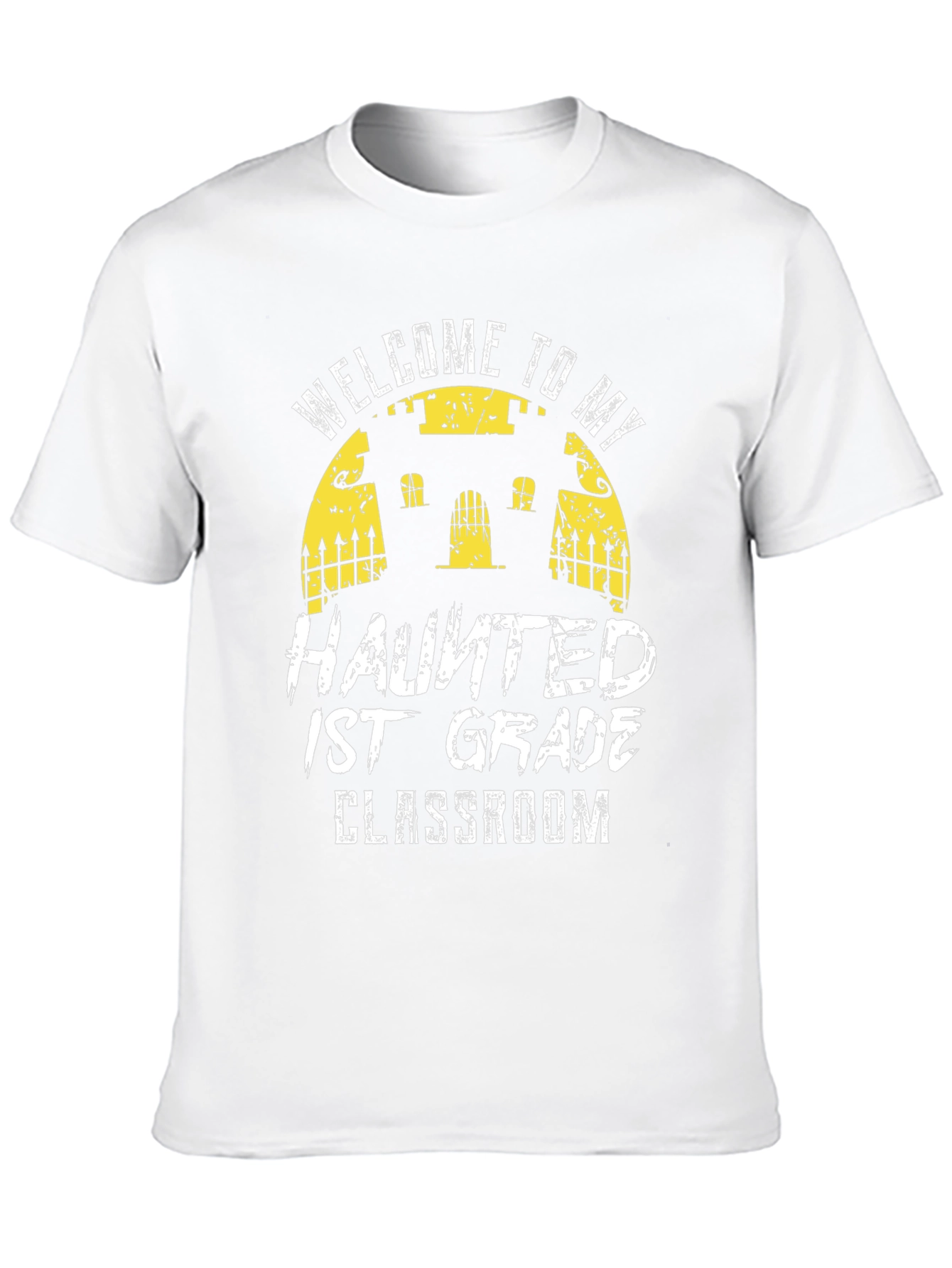 Haunted 1st Grade Classroom Teacher T-Shirt