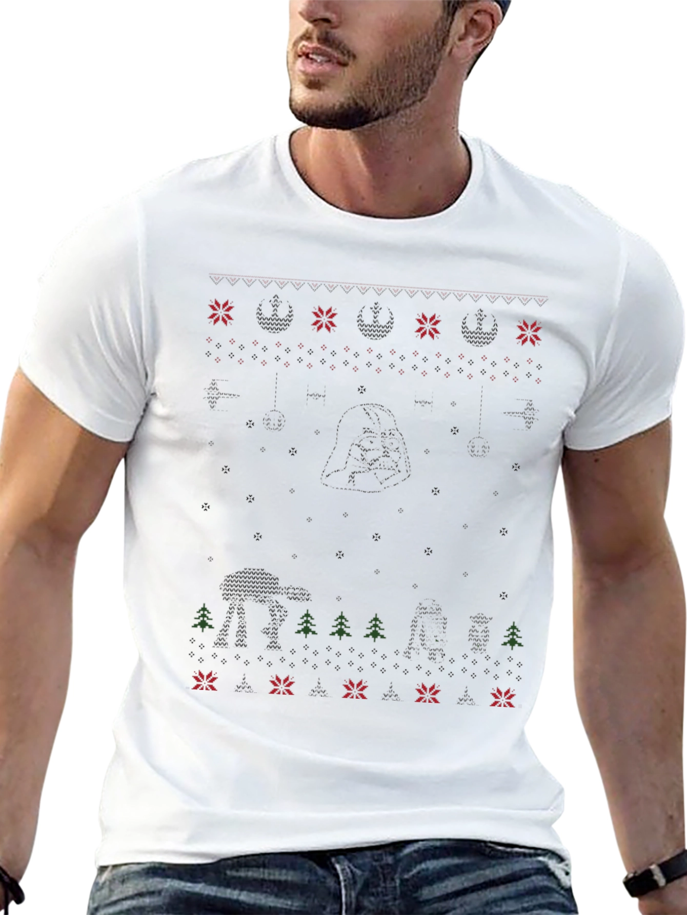 Star Wars Ugly Christmas Sweater T-Shirt