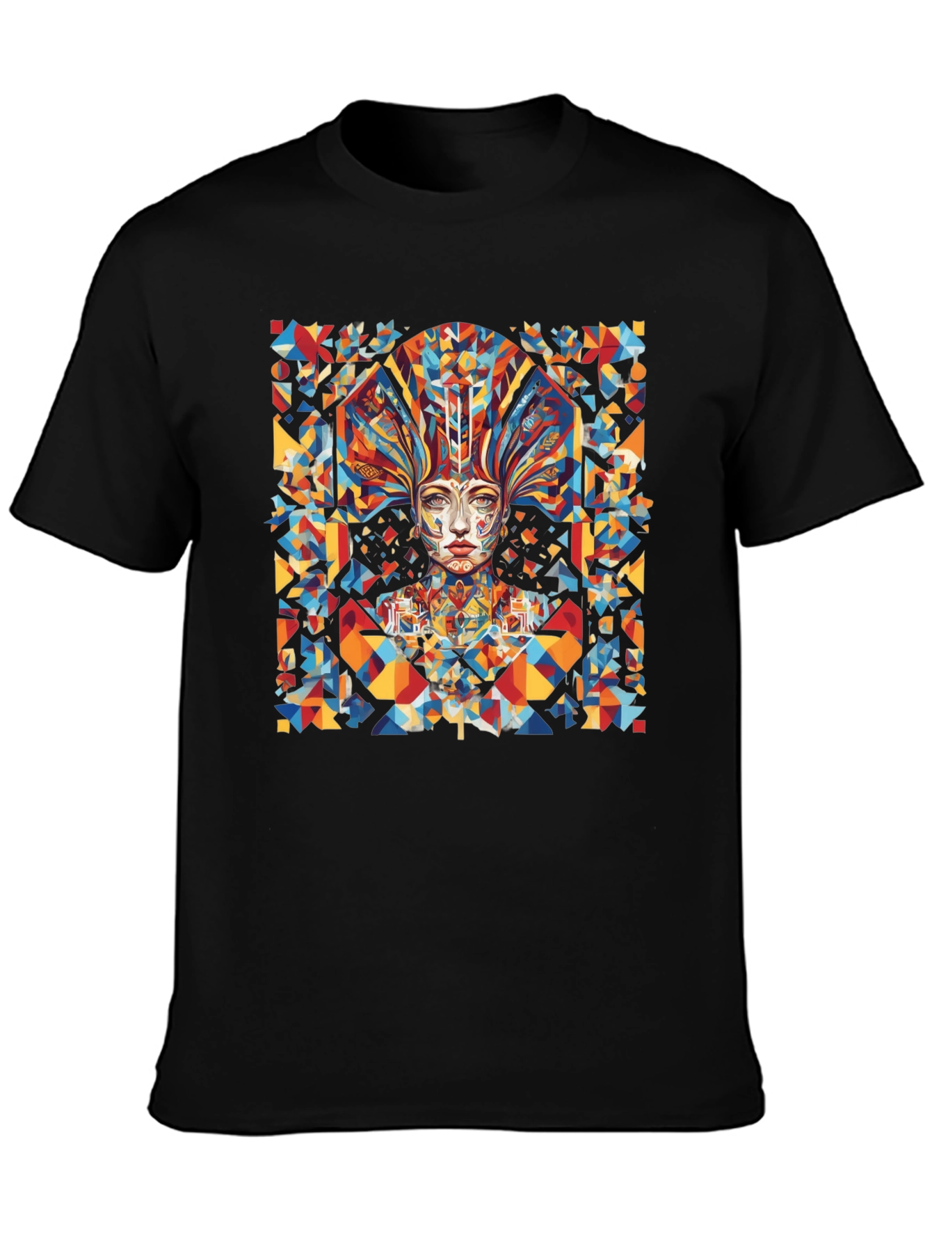 Abstract Geometric Art Graphic Tee