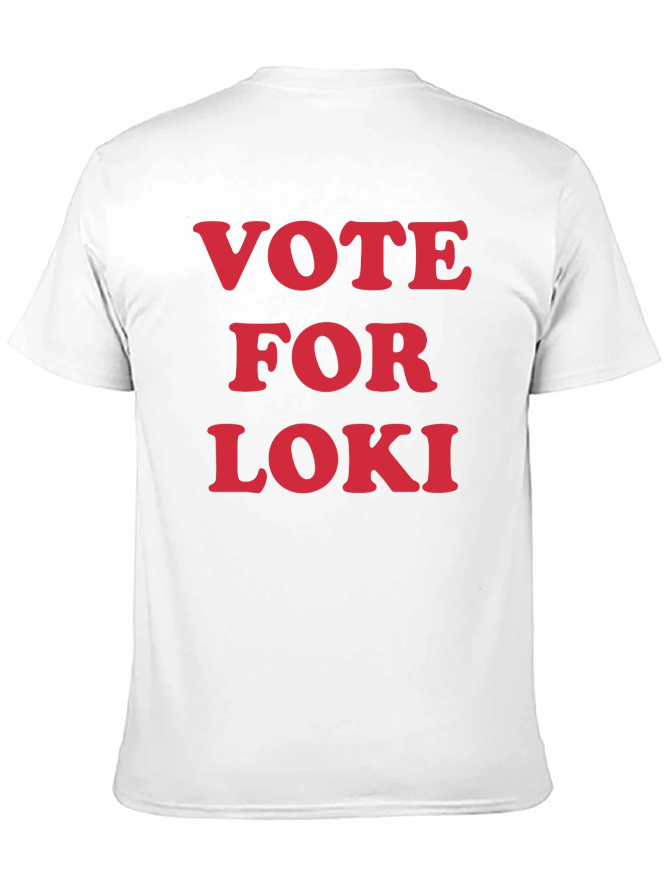 Vote For Loki T-Shirt - Graphic Print