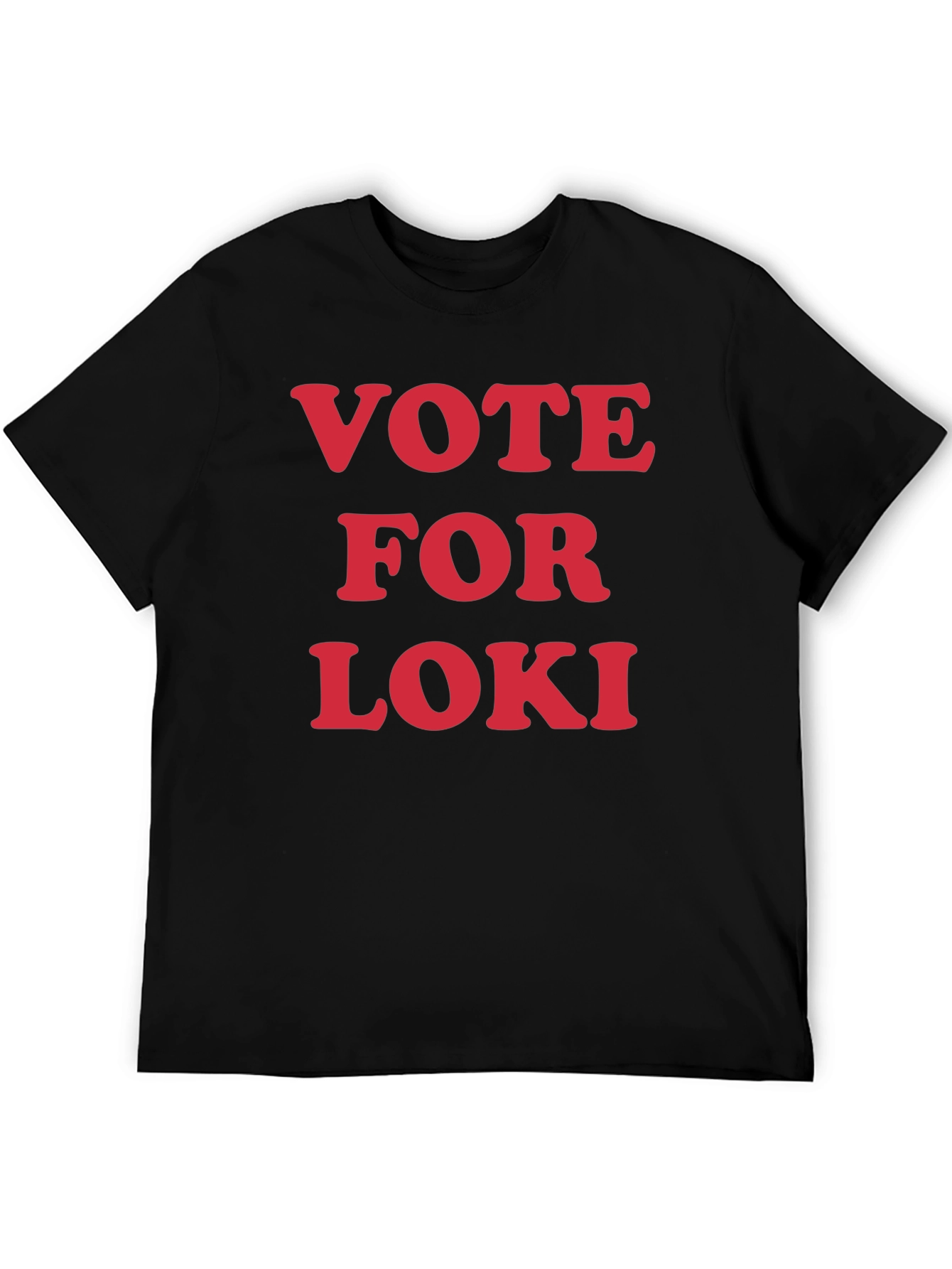 Vote For Loki T-Shirt - Graphic Print