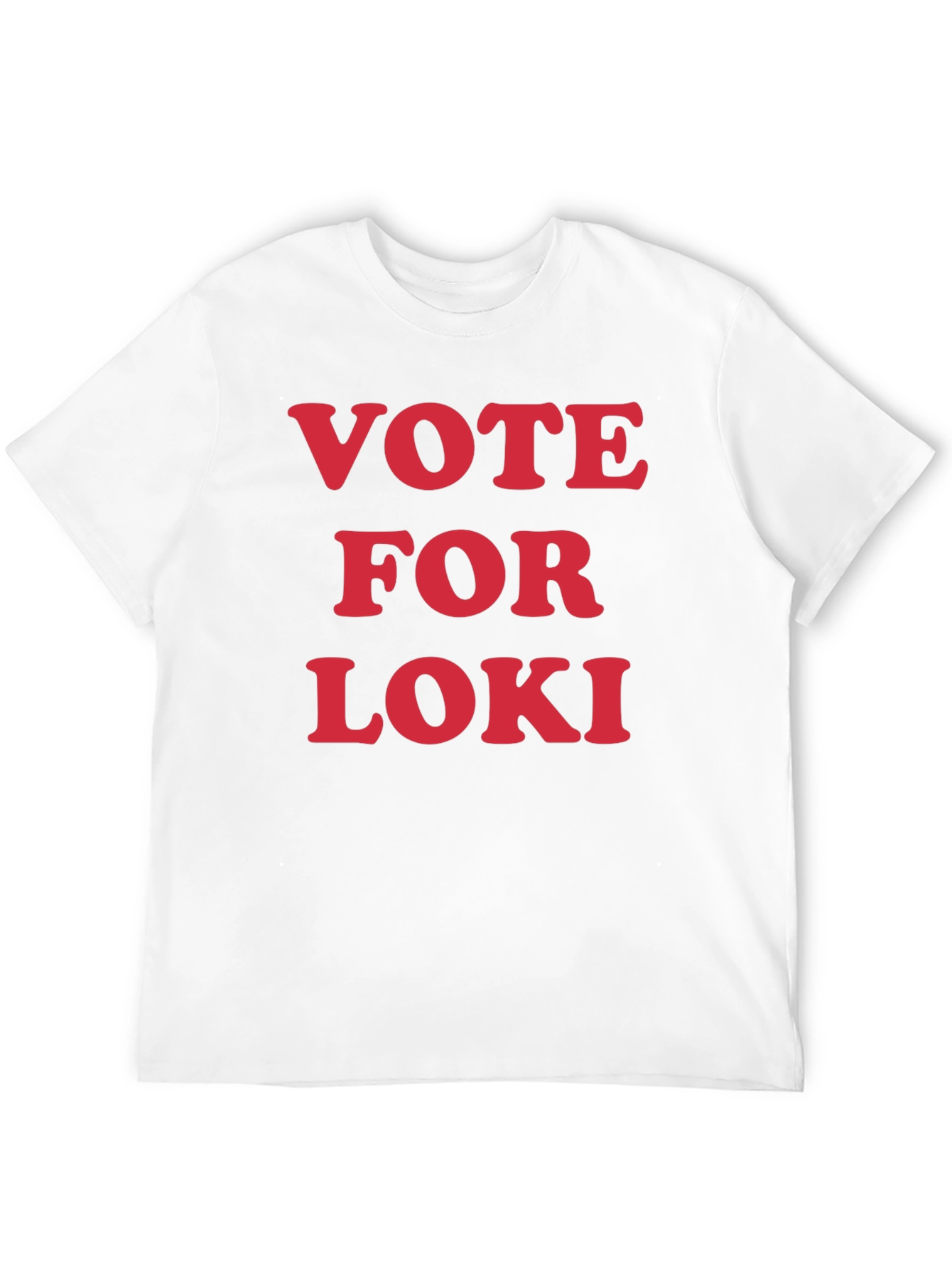 Vote For Loki T-Shirt - Graphic Print